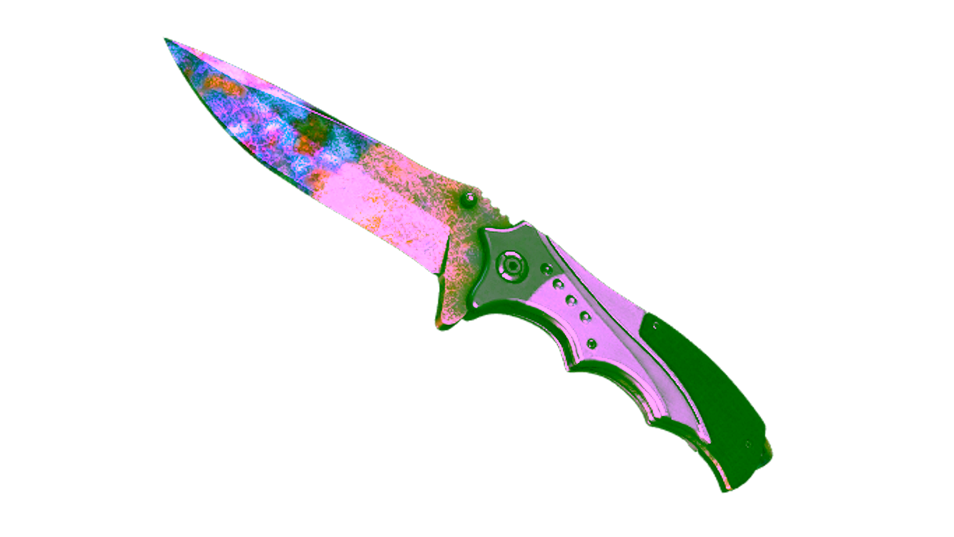 Display for ★ StatTrak™ Nomad Knife | Case Hardened (Battle-Scarred)