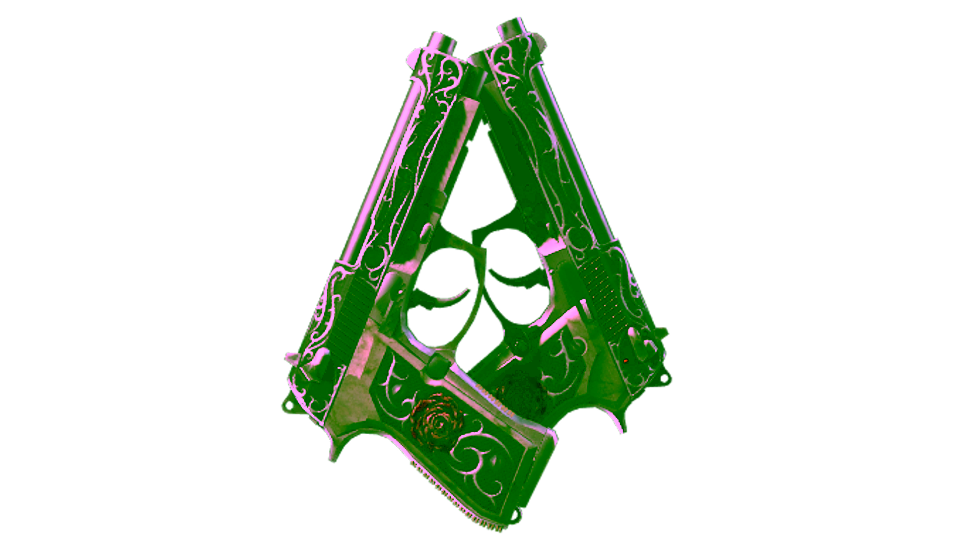 Display for Dual Berettas | Balance (Well-Worn)