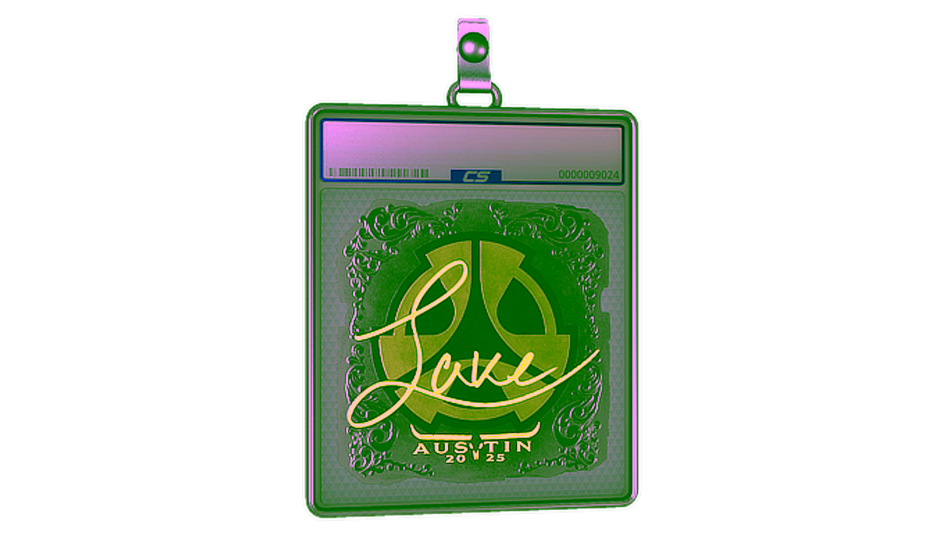 Mostrar para Sticker Slab | Lake (Foil) | Austin 2025