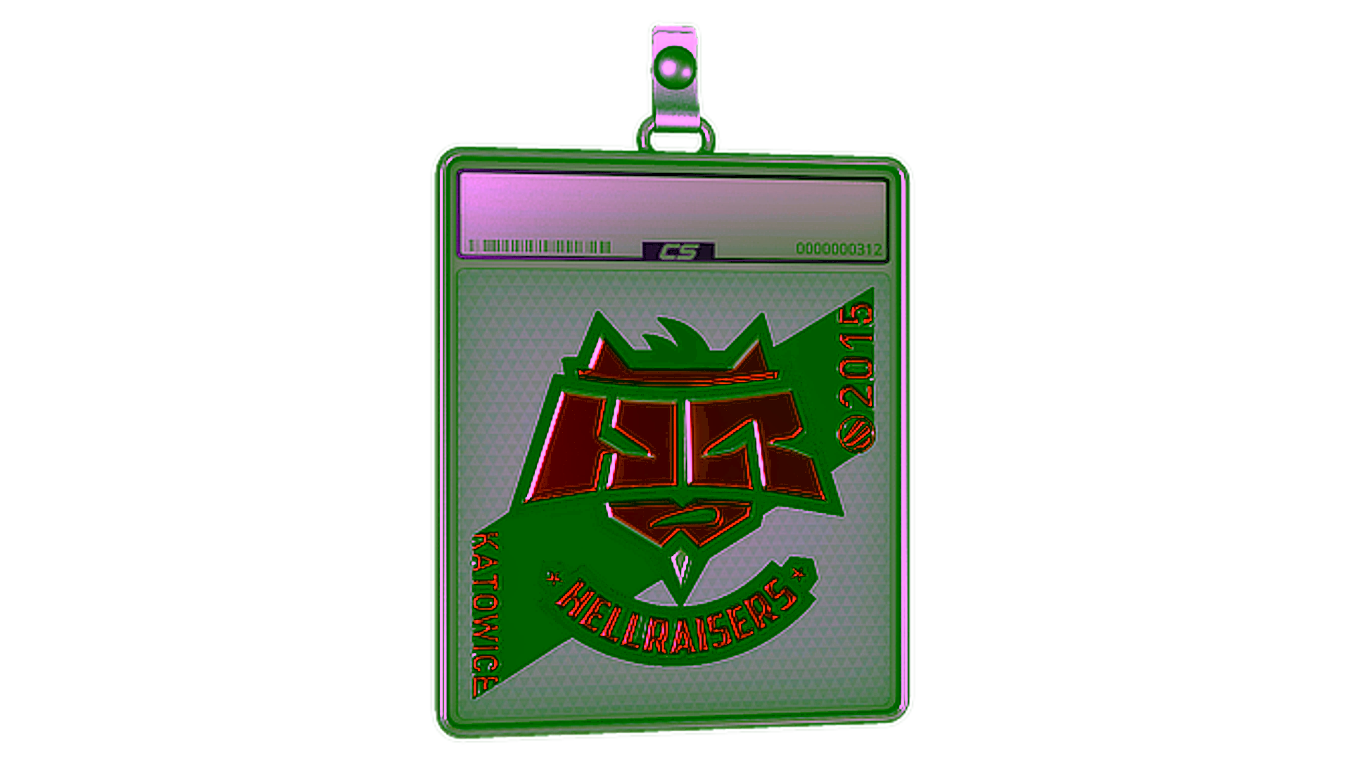 Anzeige für Sticker Slab | HellRaisers (Foil) | Katowice 2015