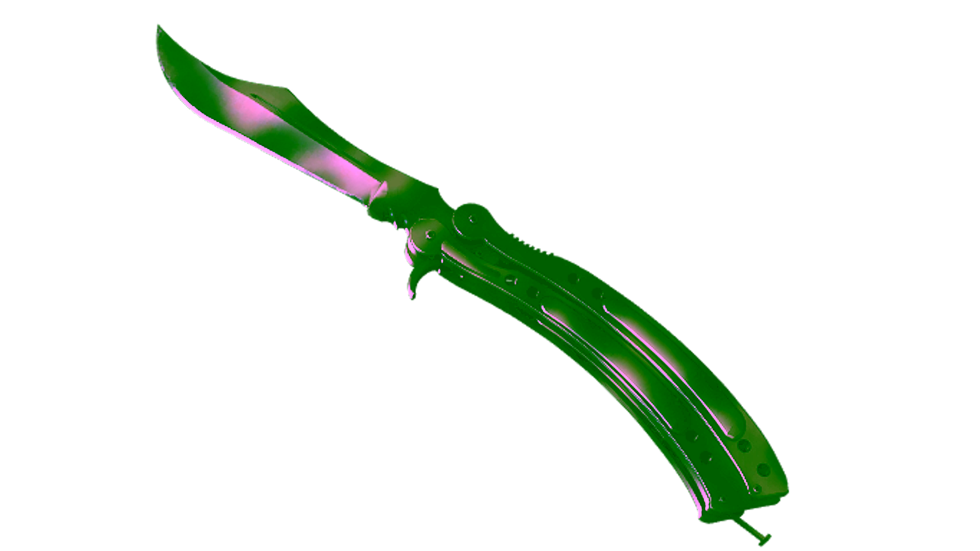 Visar för ★ StatTrak™ Butterfly Knife | Scorched (Minimal Wear)