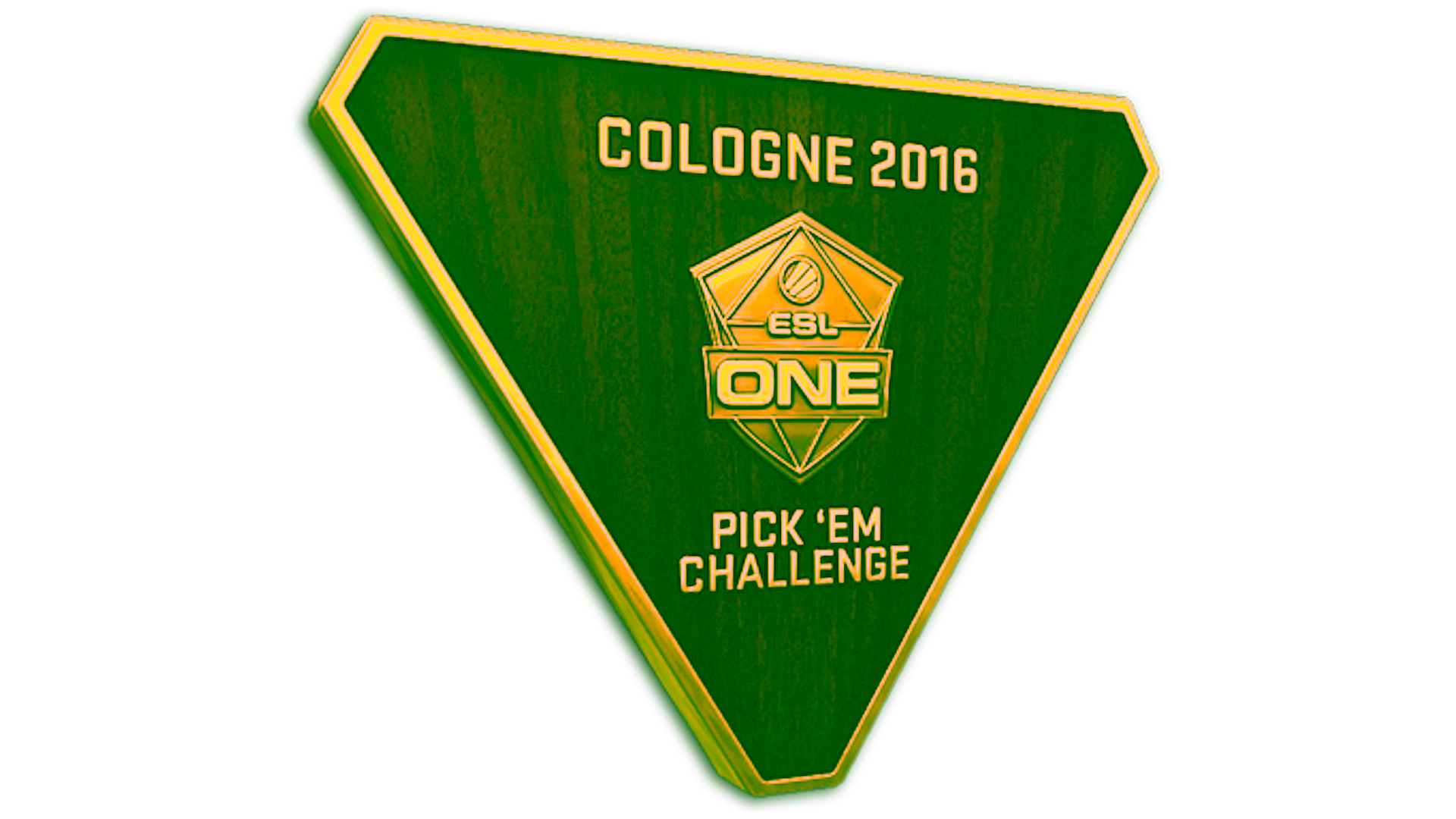 Display for Gold Cologne 2016 Pick'Em Trophy