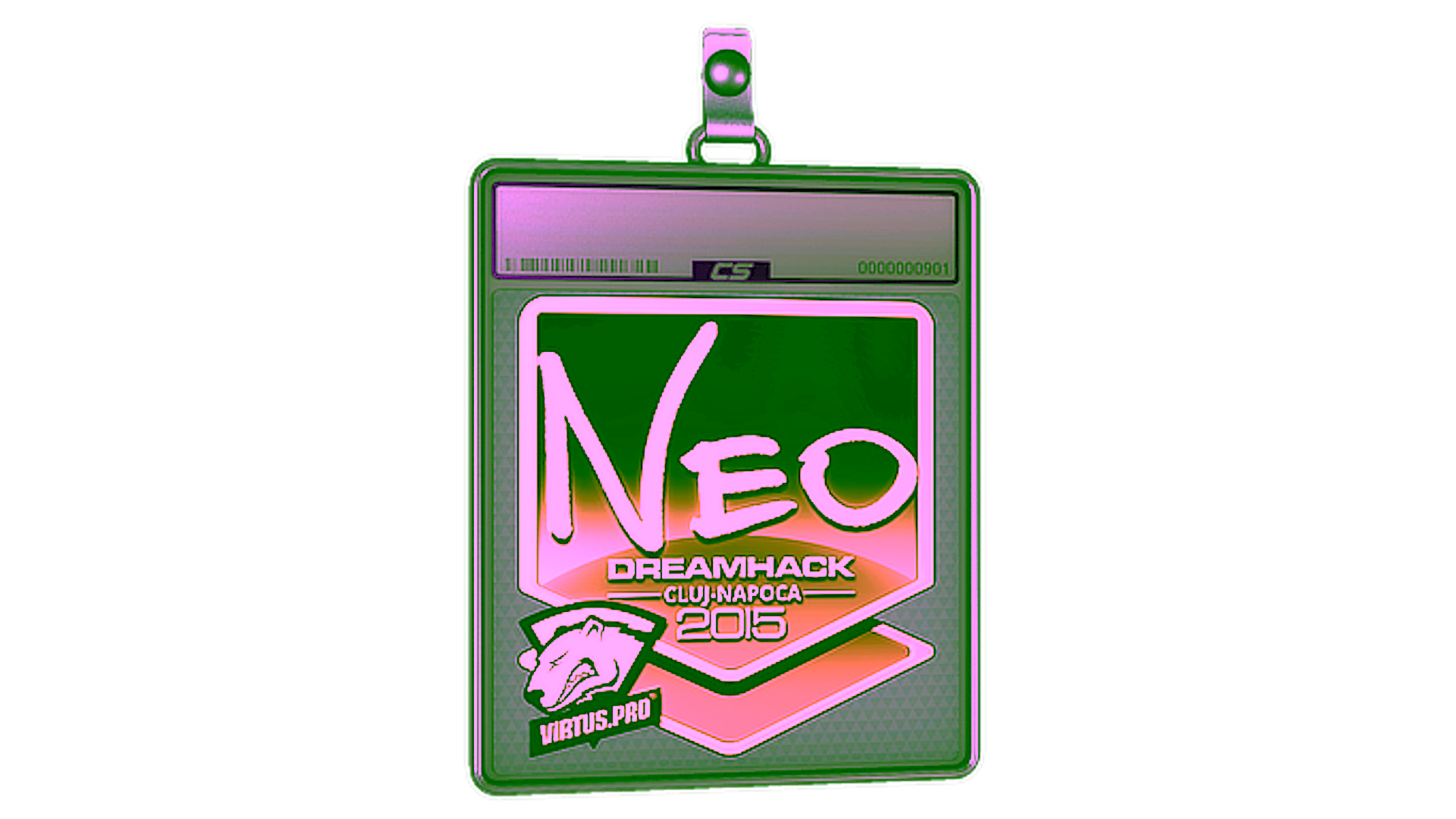 Display for Sticker Slab | NEO (Gold) | Cluj-Napoca 2015