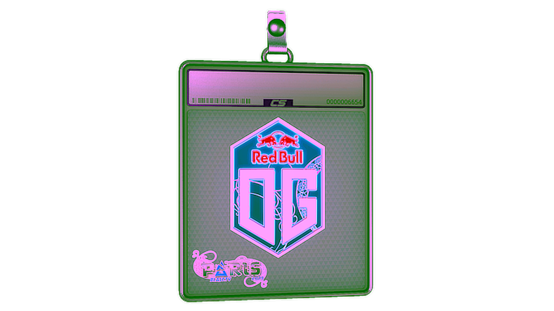 Anzeige für Sticker Slab | OG (Holo) | Paris 2023