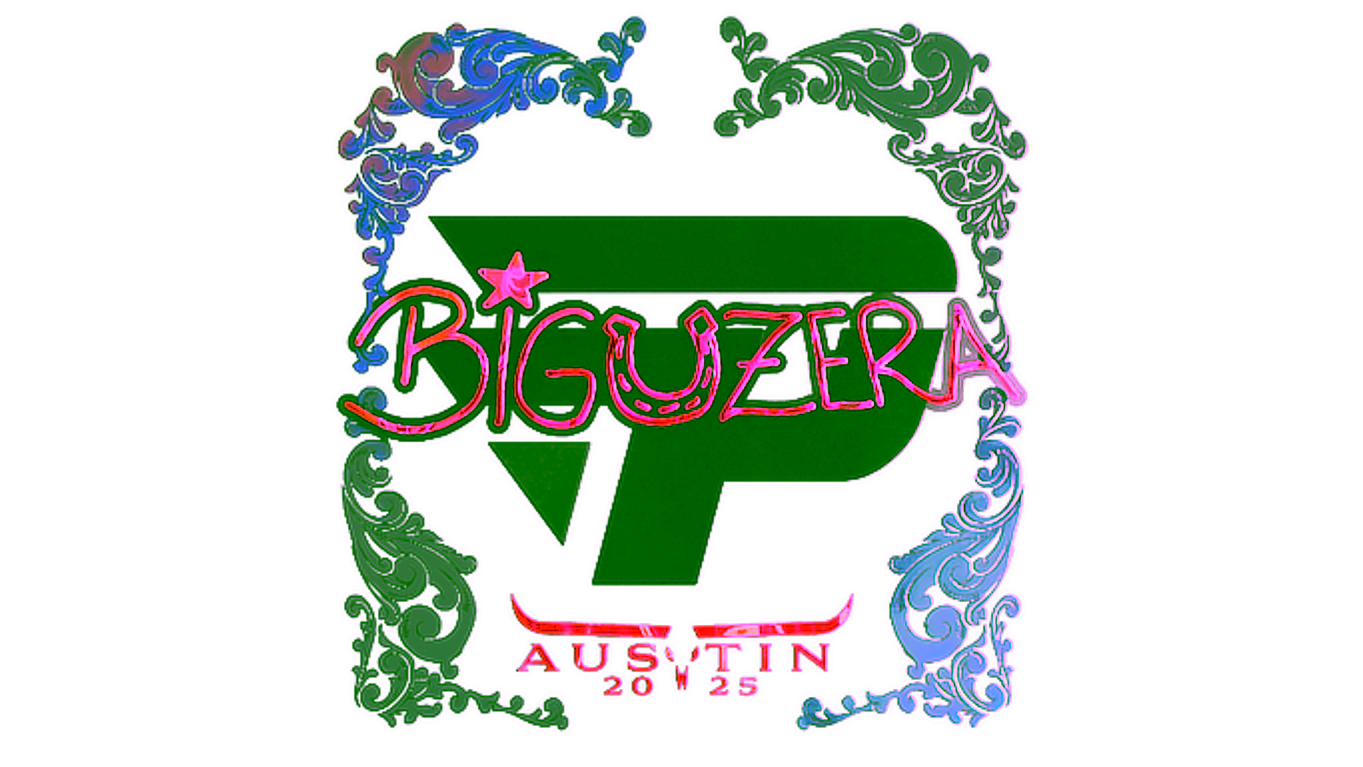 Display for Sticker | biguzera (Holo) | Austin 2025