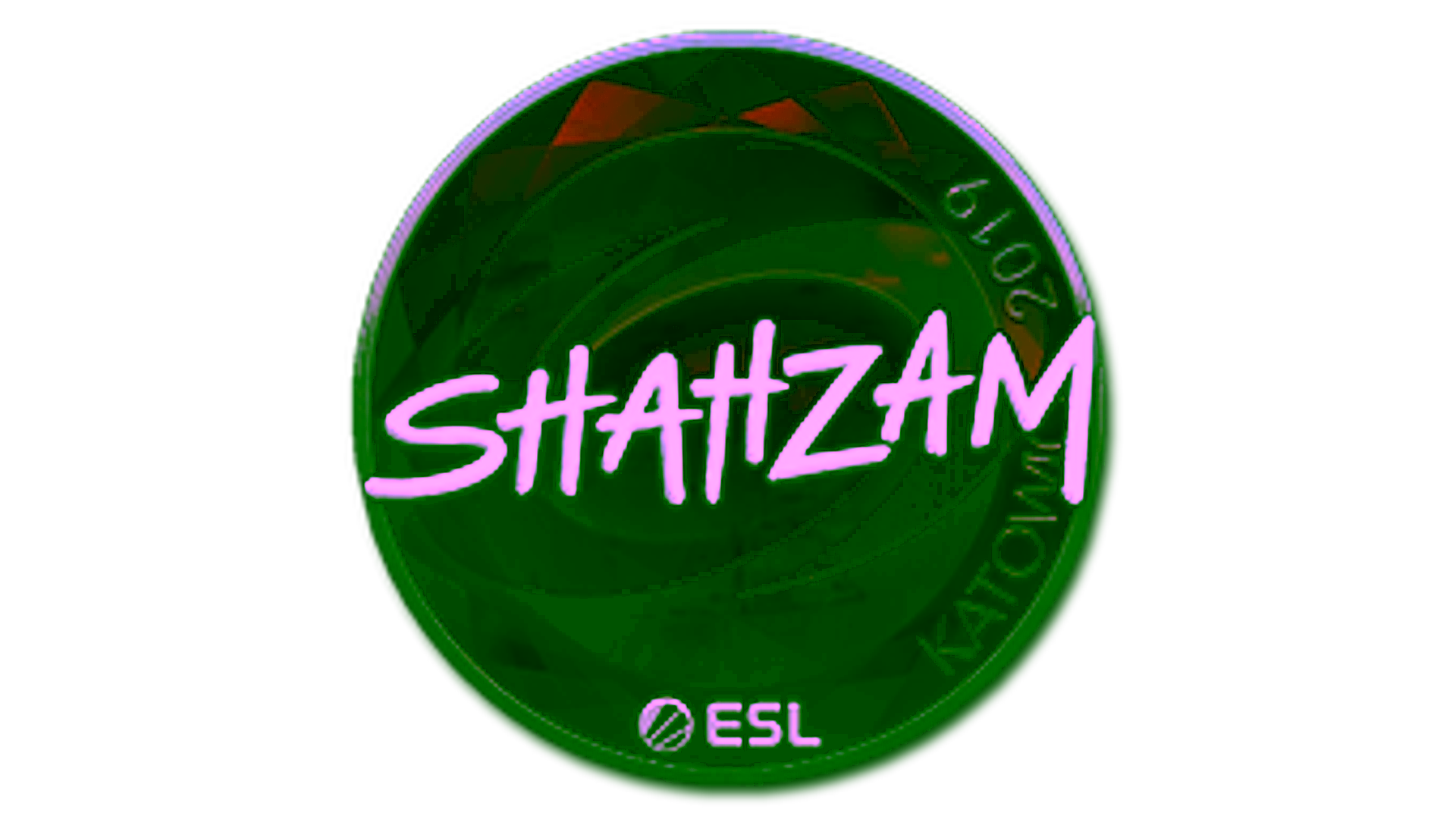 Display for Sticker | ShahZaM (Foil) | Katowice 2019