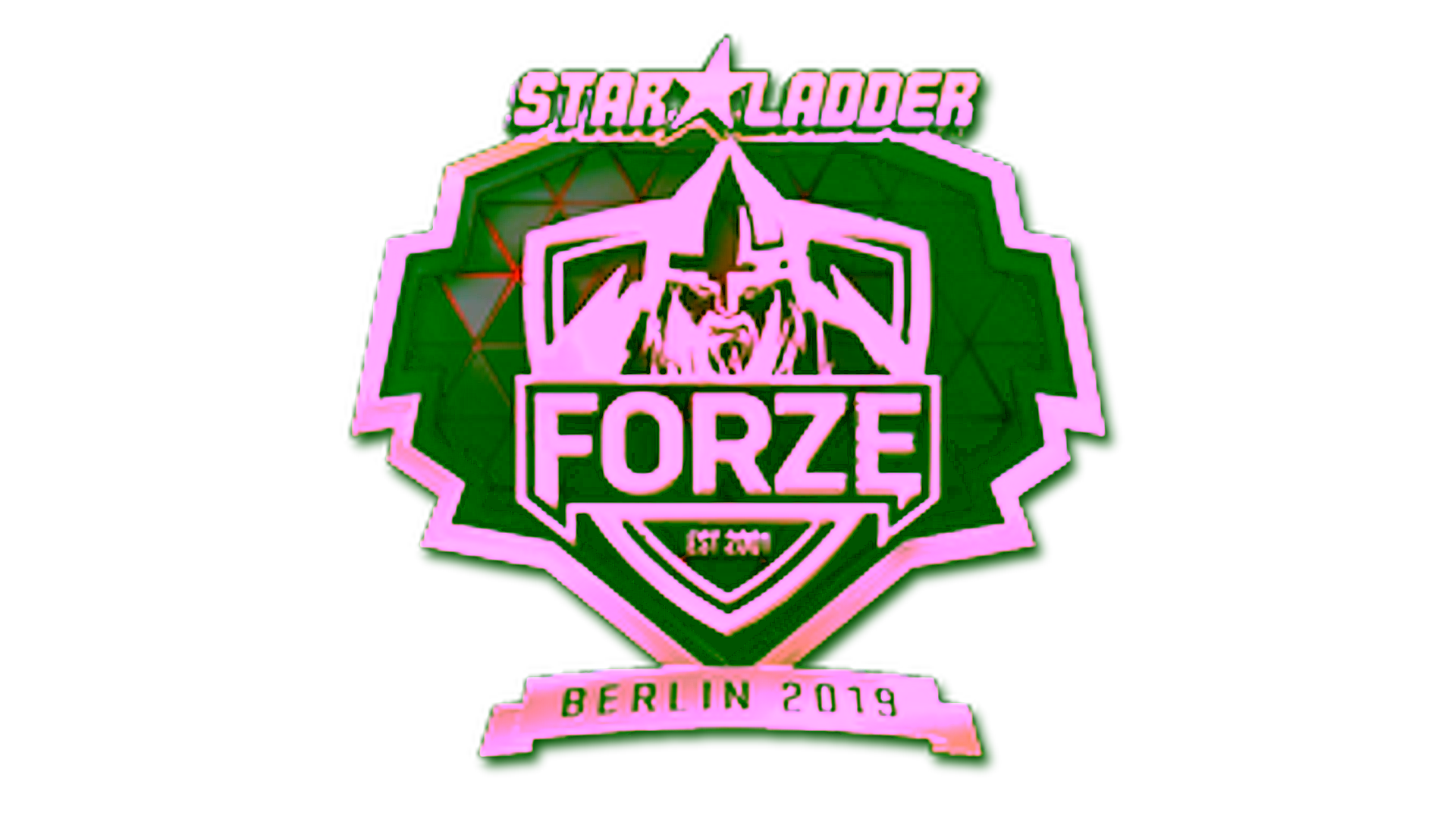 Visar för Sticker | forZe eSports (Gold) | Berlin 2019