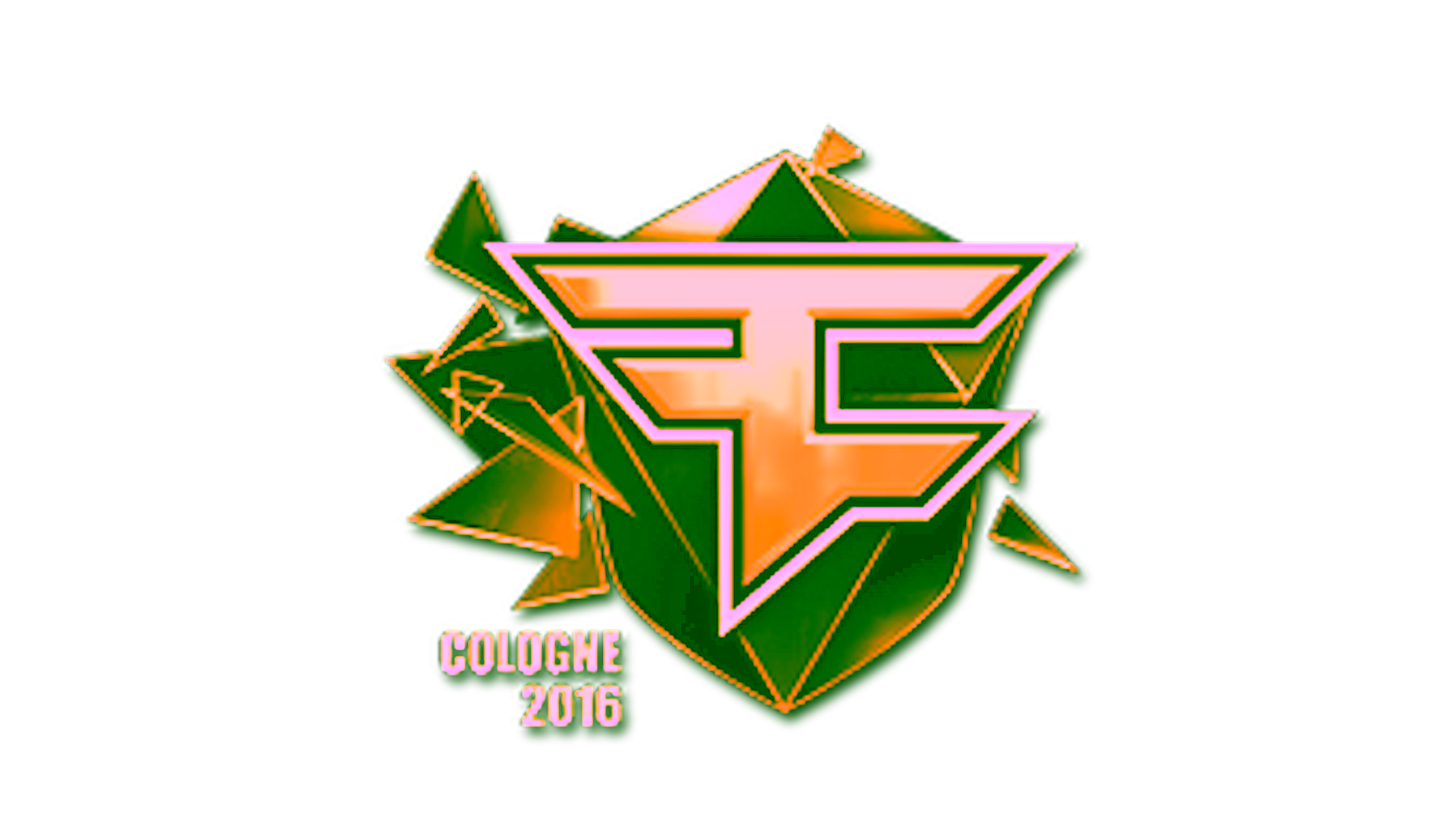 Display for Sticker | FaZe Clan (Gold) | Cologne 2016
