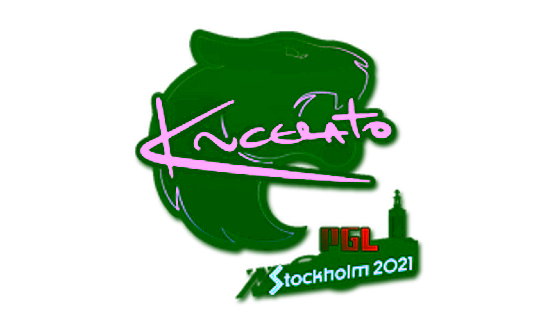 Display for Sticker | KSCERATO | Stockholm 2021