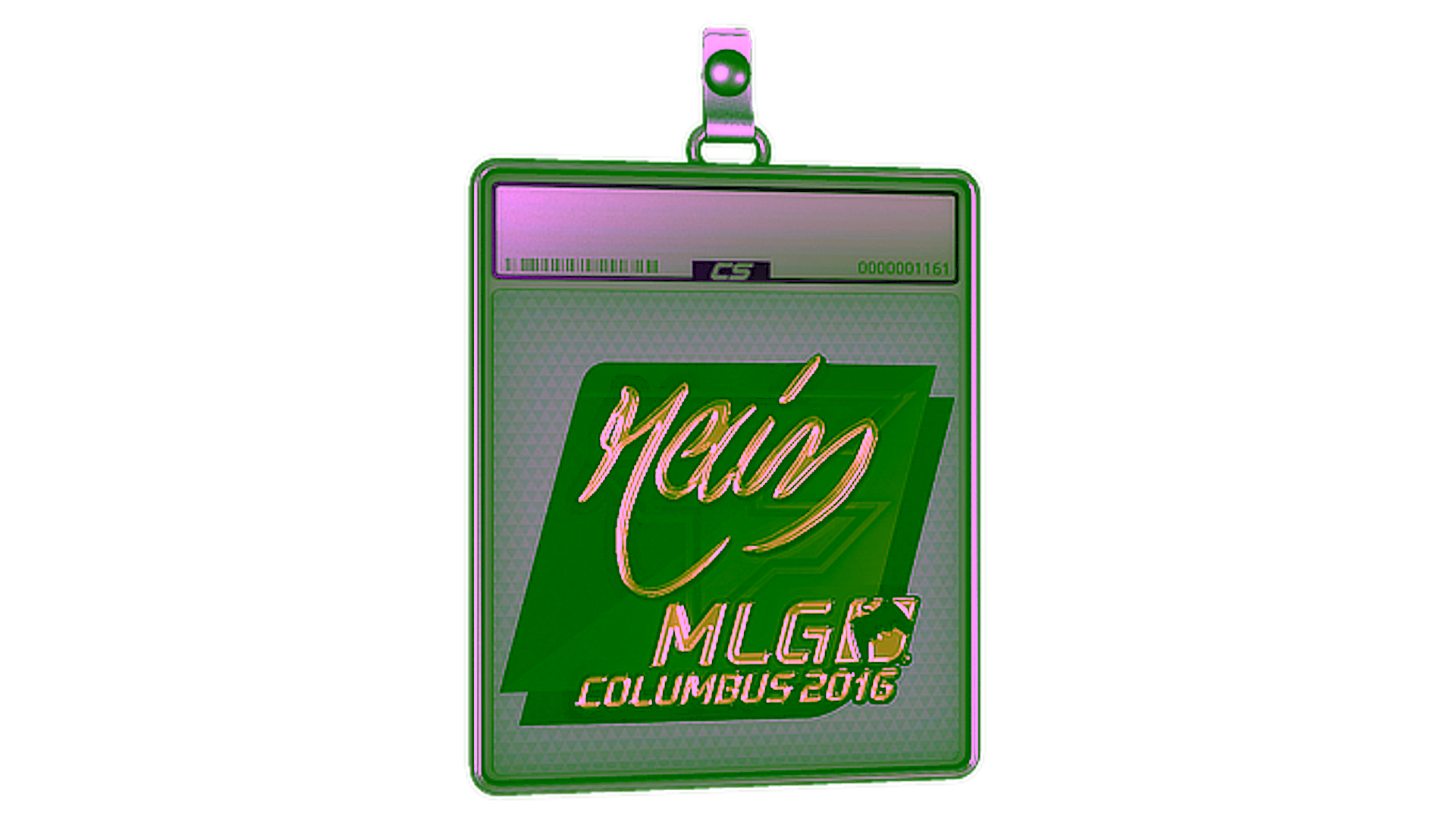 Affichage pour Sticker Slab | rain (Gold) | MLG Columbus 2016