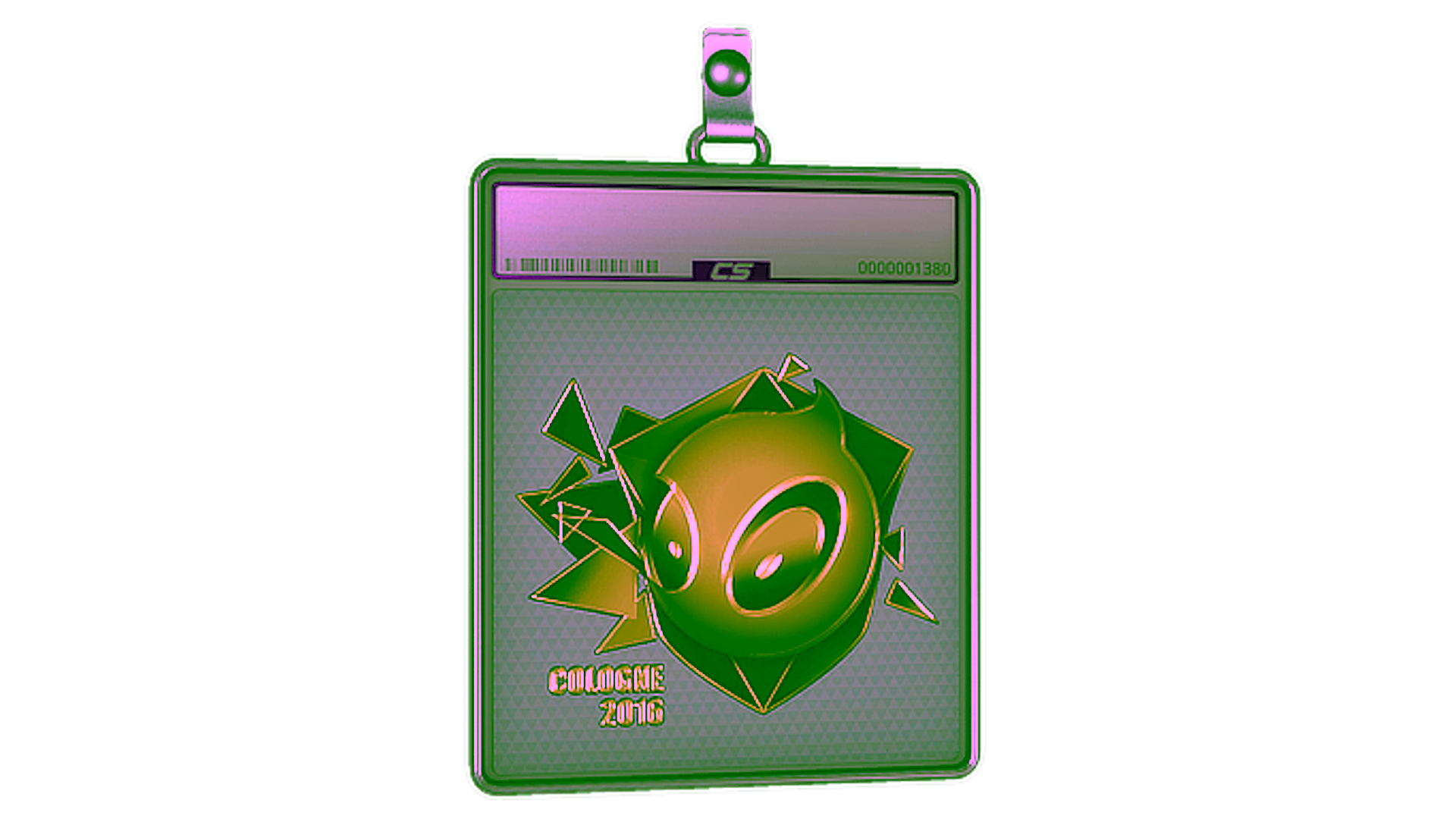 Display for Sticker Slab | Team Dignitas (Gold) | Cologne 2016
