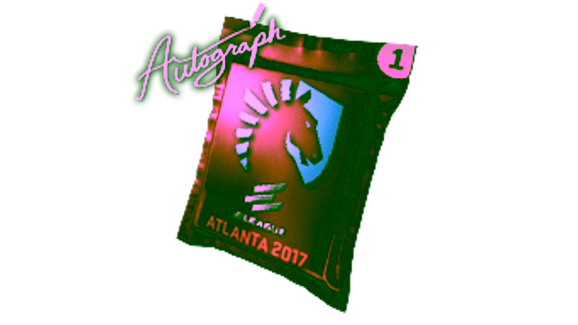 Display for Autograph Capsule | Team Liquid | Atlanta 2017