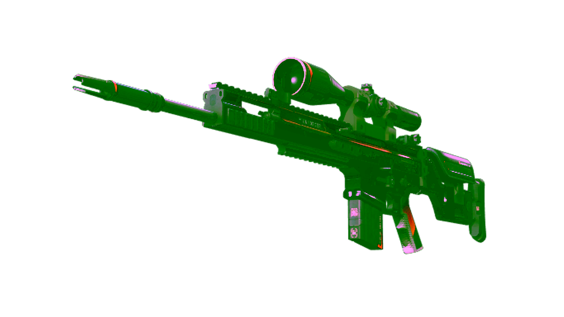 Display for SCAR-20 | Enforcer (Well-Worn)