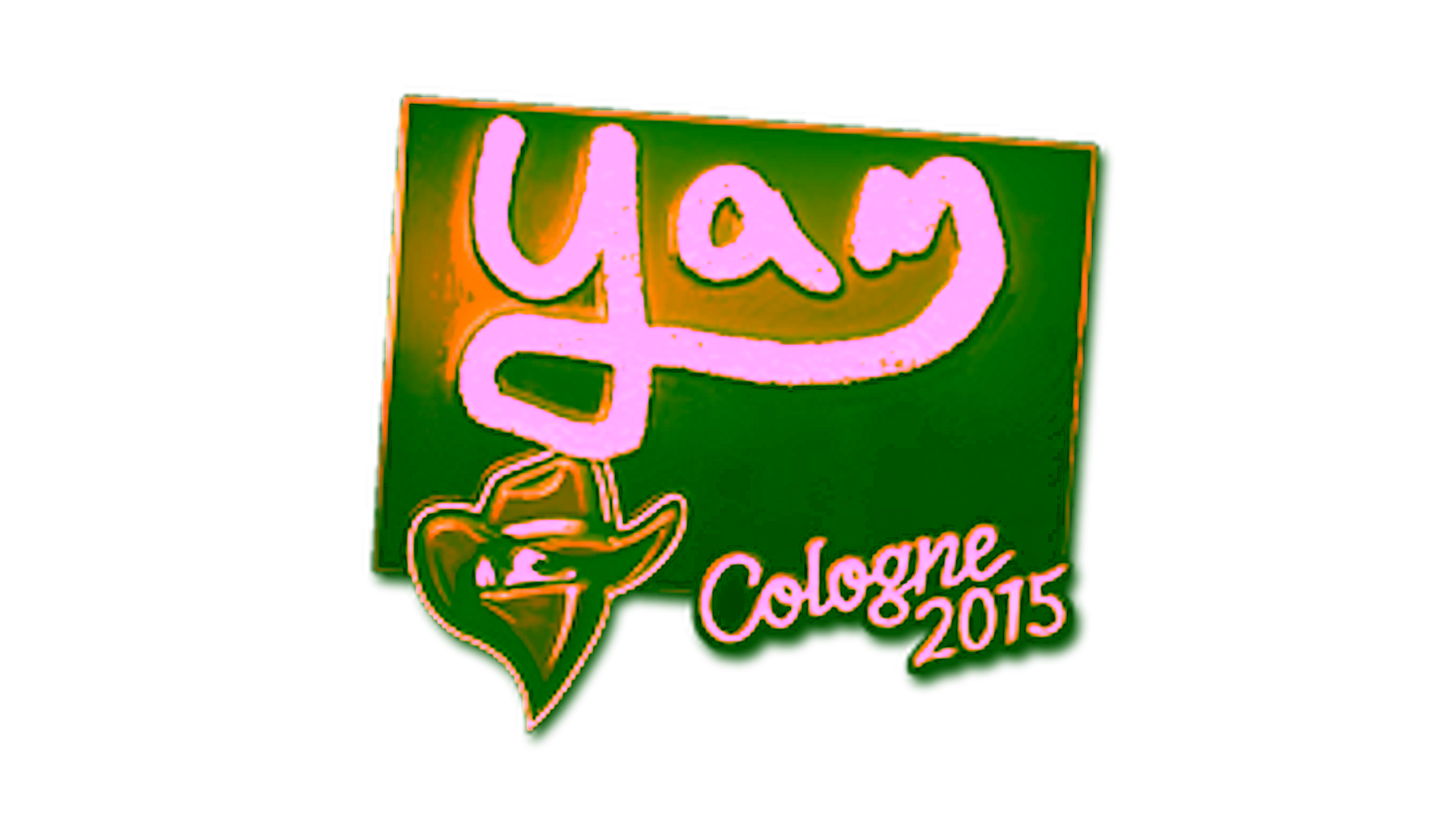 Mostrar para Sticker | yam (Gold) | Cologne 2015