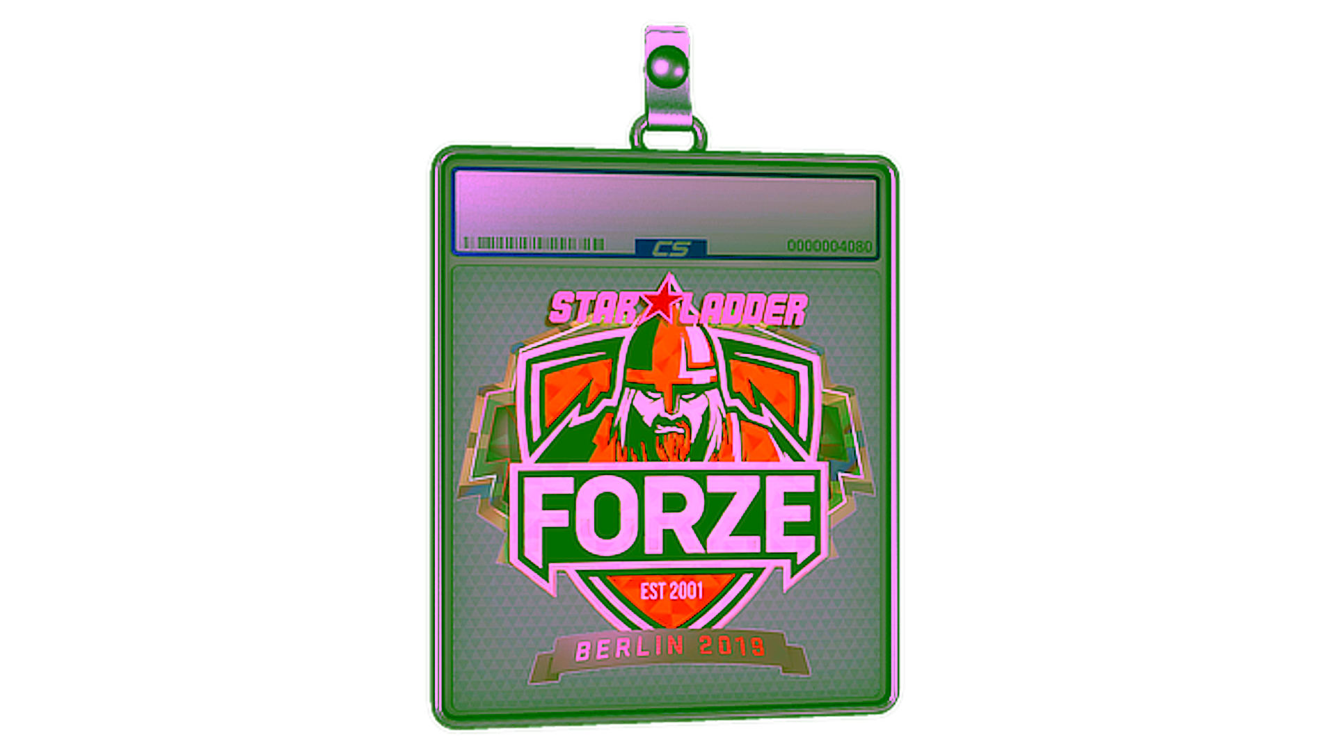 Display for Sticker Slab | forZe eSports (Holo) | Berlin 2019