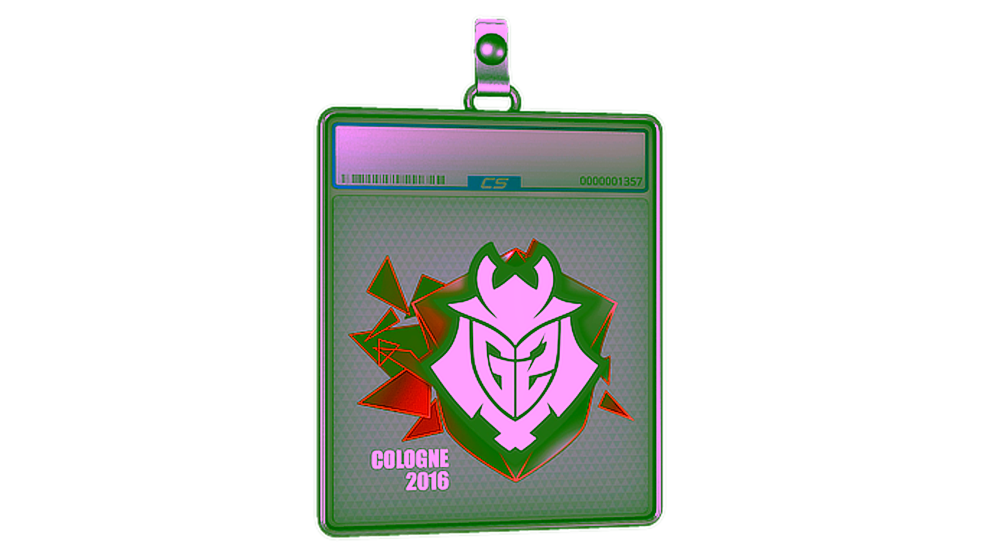 Display for Sticker Slab | G2 Esports | Cologne 2016