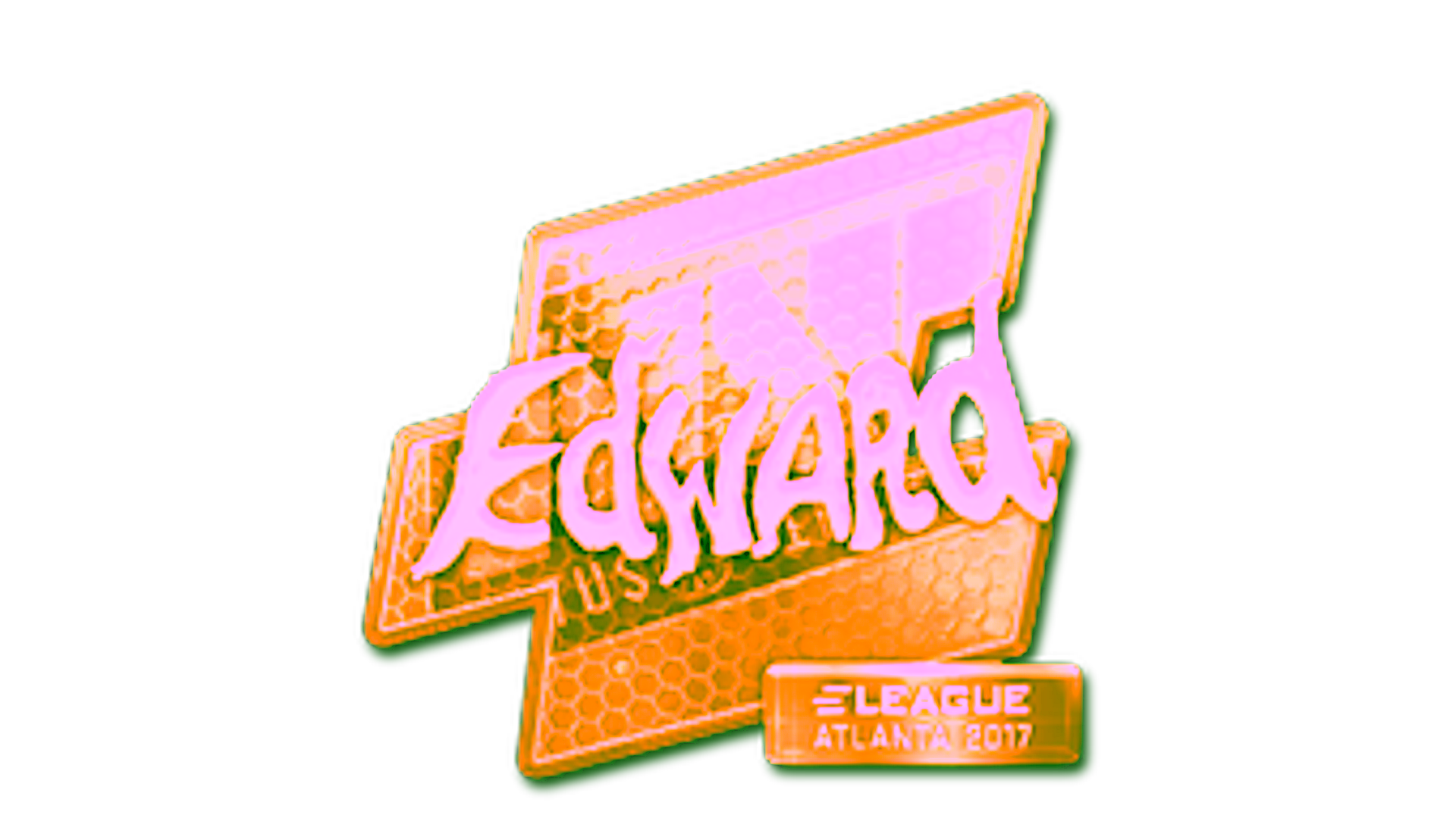 Affichage pour Sticker | Edward (Gold) | Atlanta 2017
