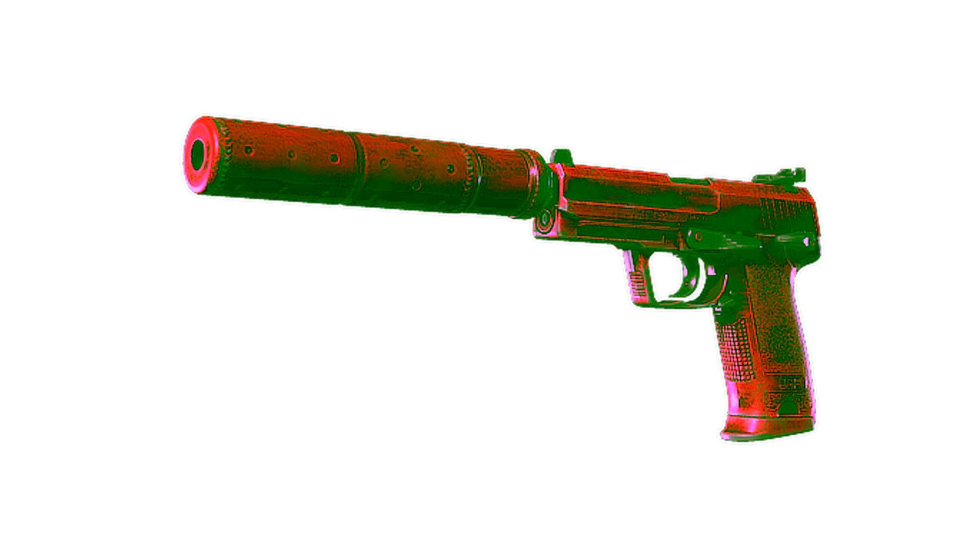 Display for Souvenir USP-S | Bleeding Edge (Well-Worn)