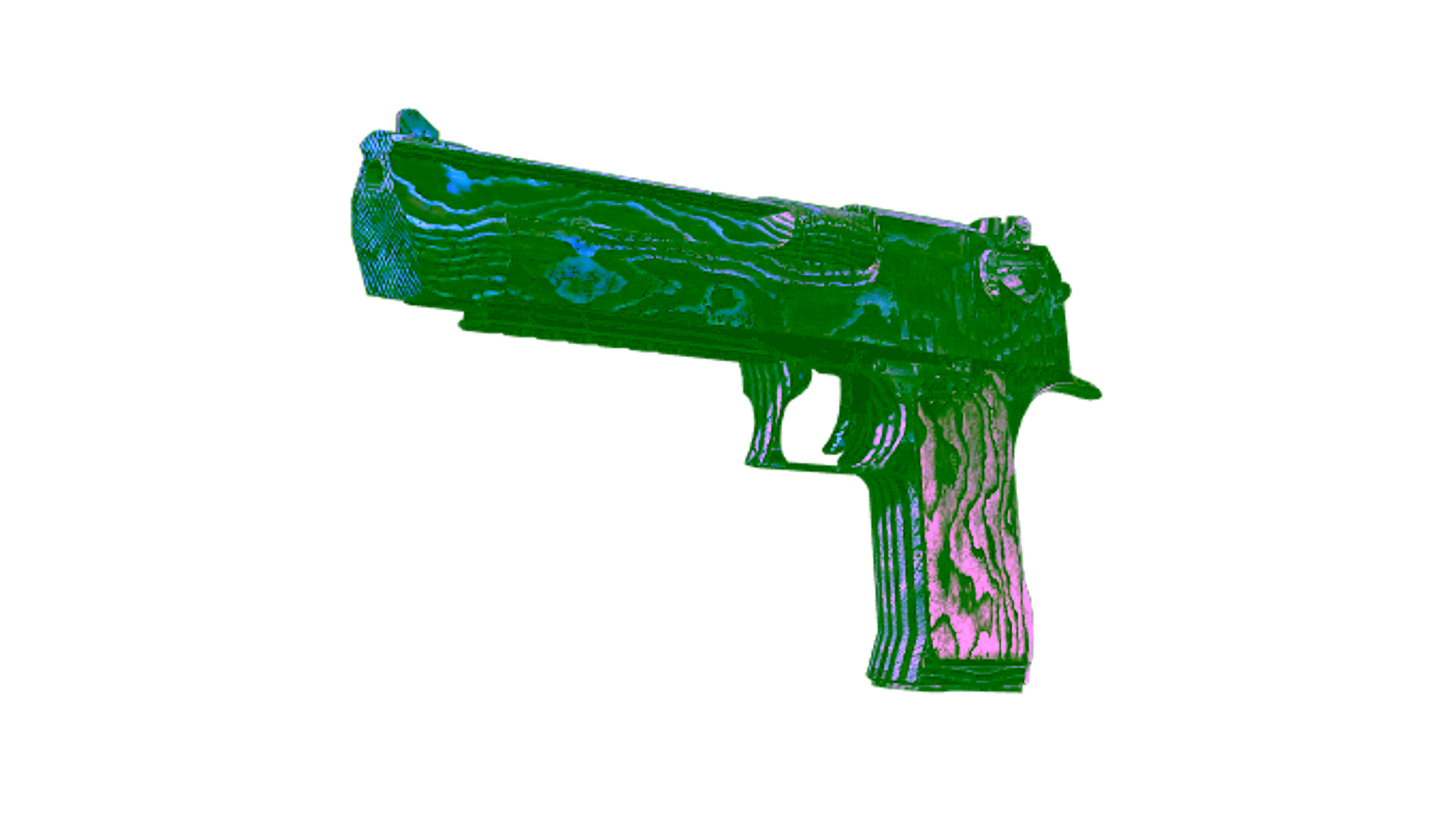 Display for StatTrak™ Desert Eagle | Blue Ply (Battle-Scarred)