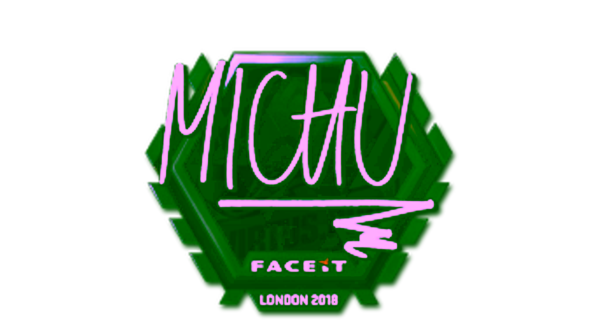 Rodyti Sticker | MICHU (Foil) | London 2018