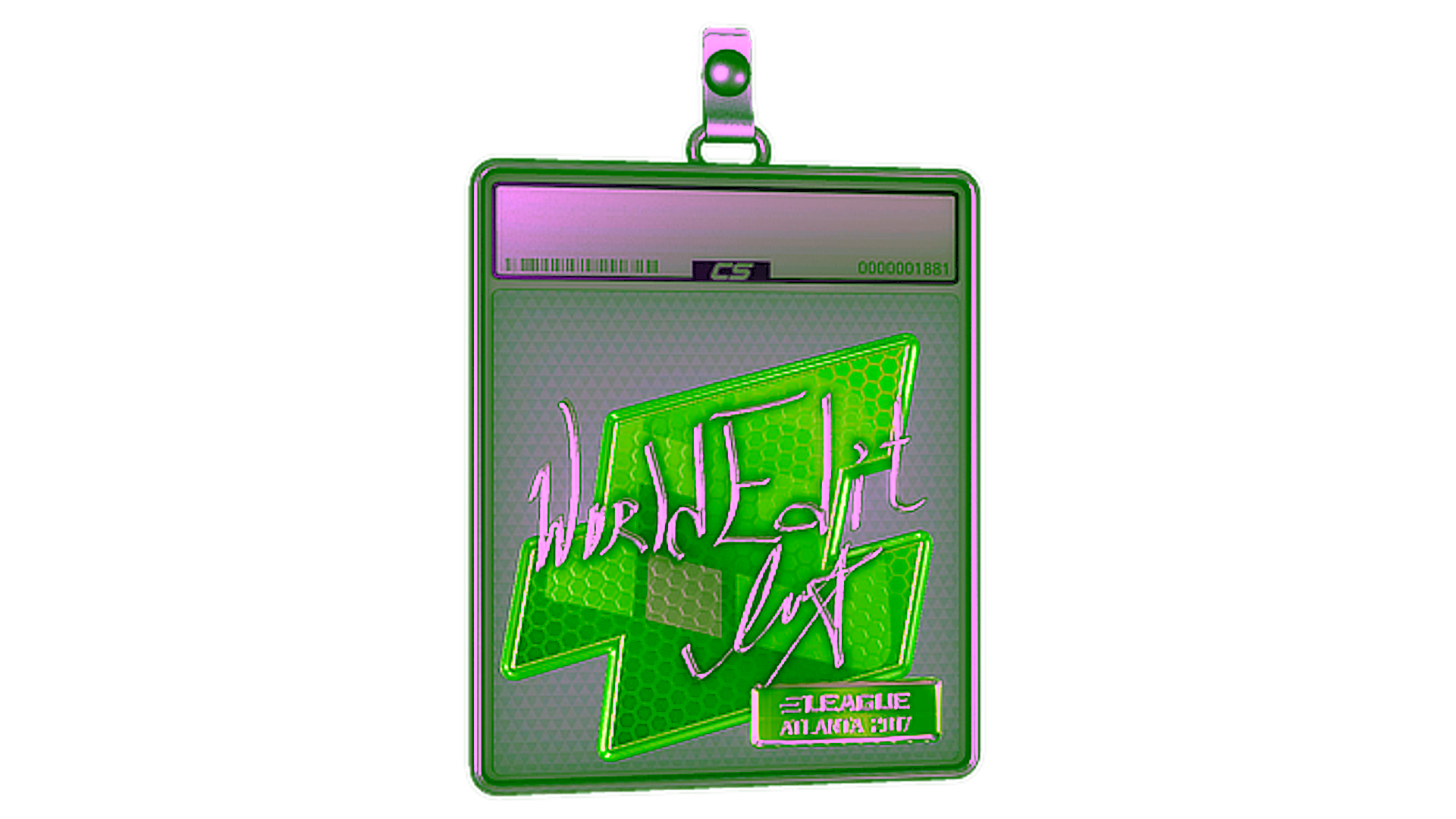 Wyświetl dla Sticker Slab | WorldEdit (Foil) | Atlanta 2017