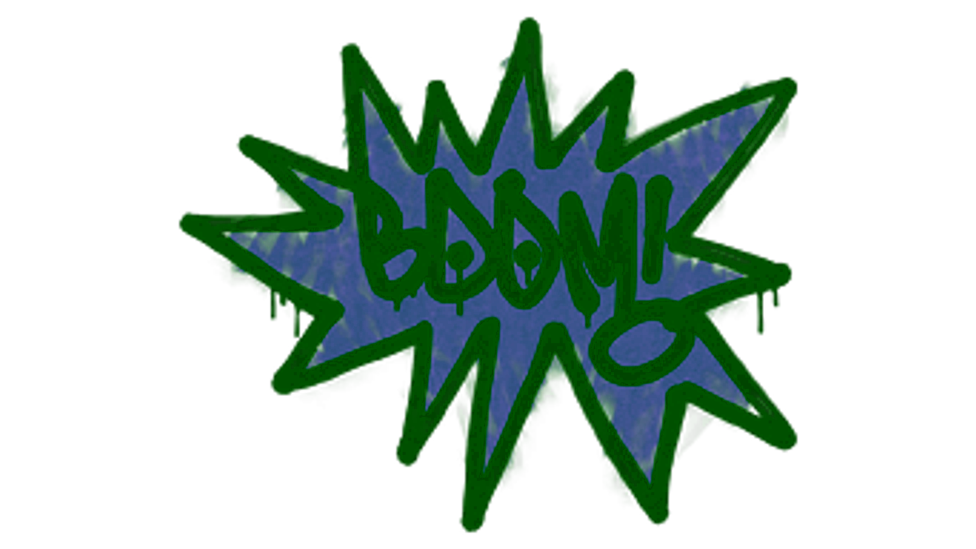 Display for Sealed Graffiti | BOOM (Monster Purple)