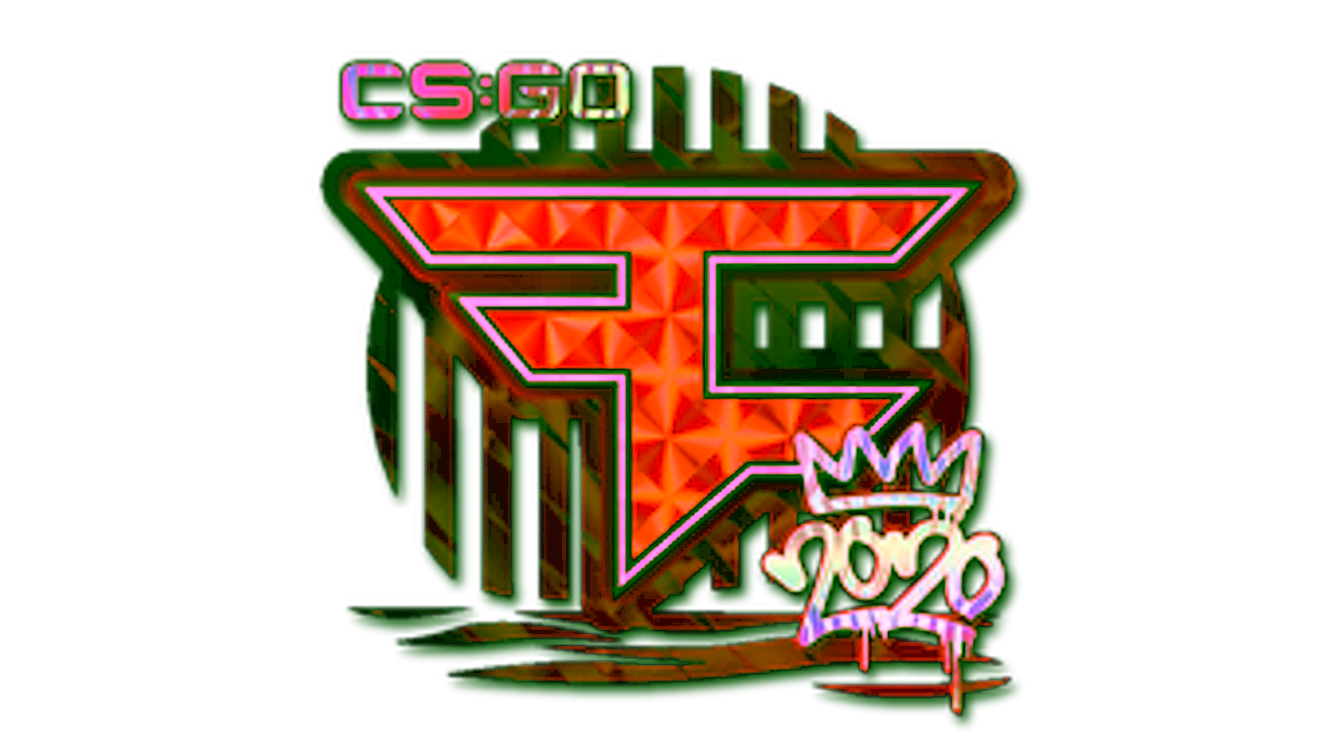Exibição para Sticker | FaZe (Holo) | 2020 RMR