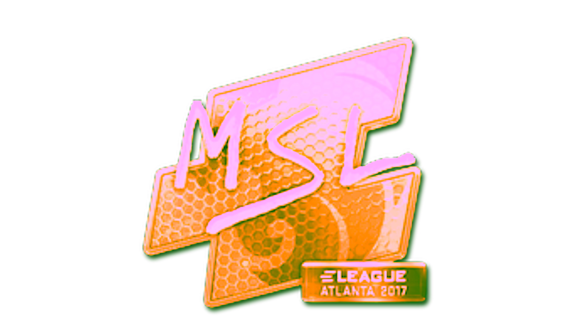 Display for Sticker | MSL (Gold) | Atlanta 2017