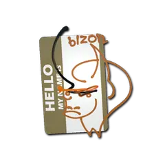 Sticker Hello PP-Bizon