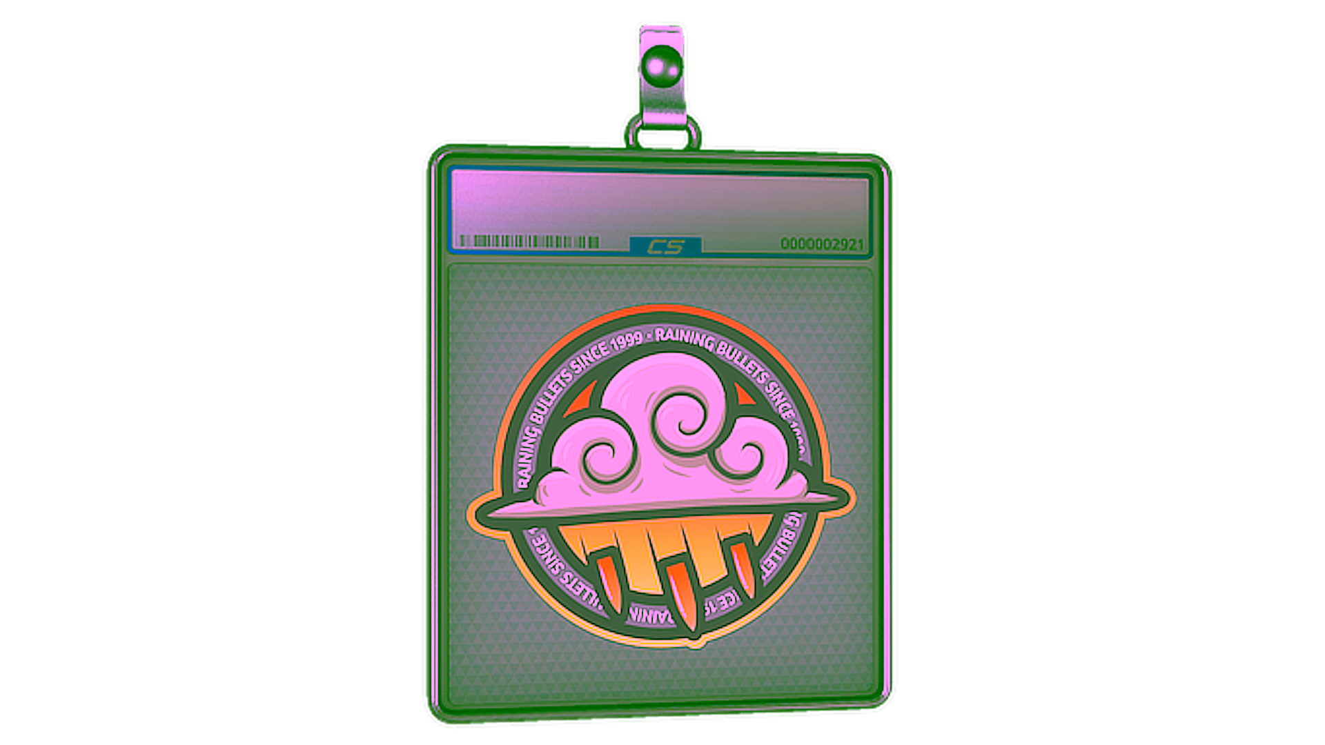 عرض لـ Sticker Slab | Bullet Rain