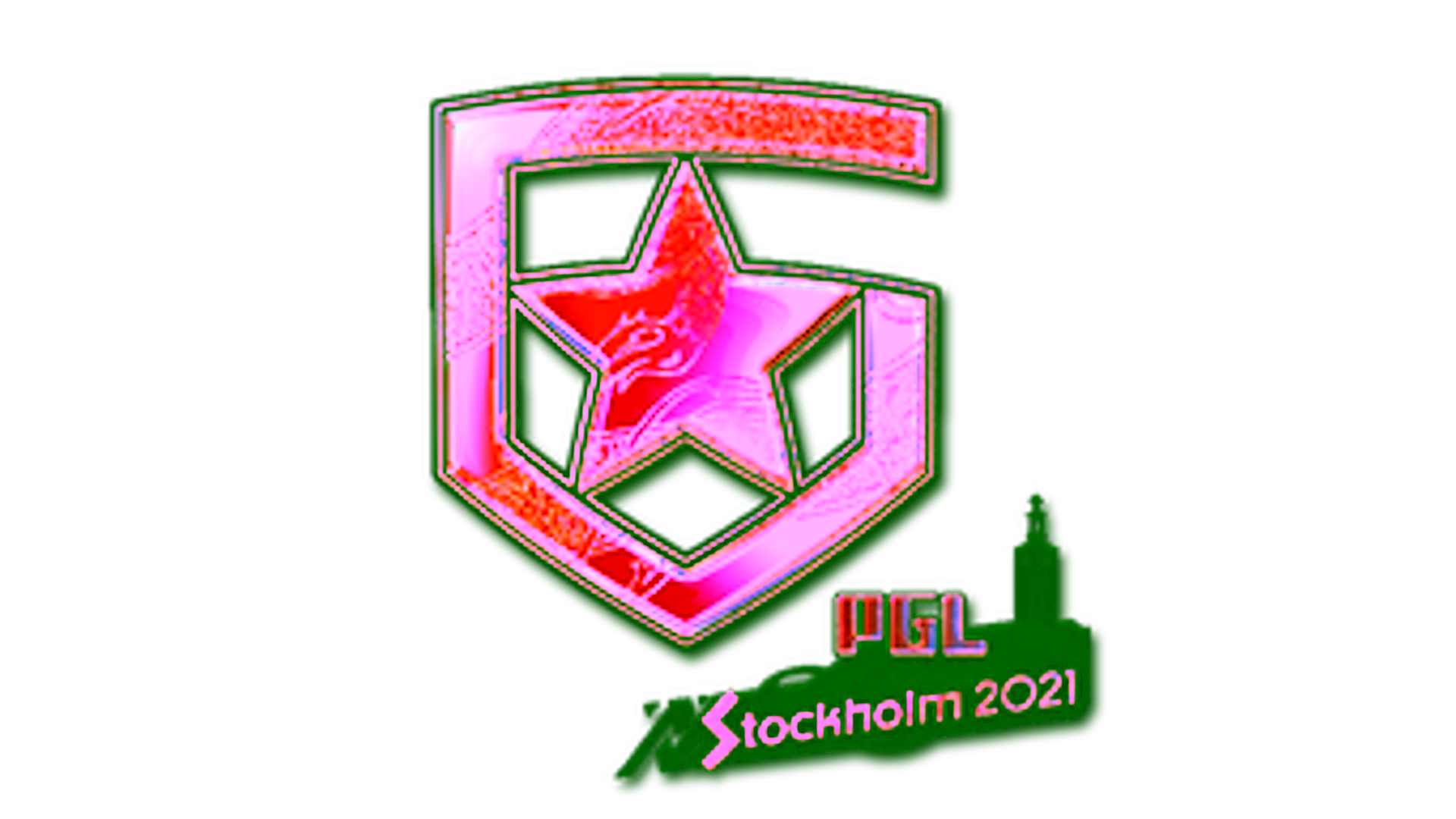 Display for Sticker | Gambit Gaming (Holo) | Stockholm 2021
