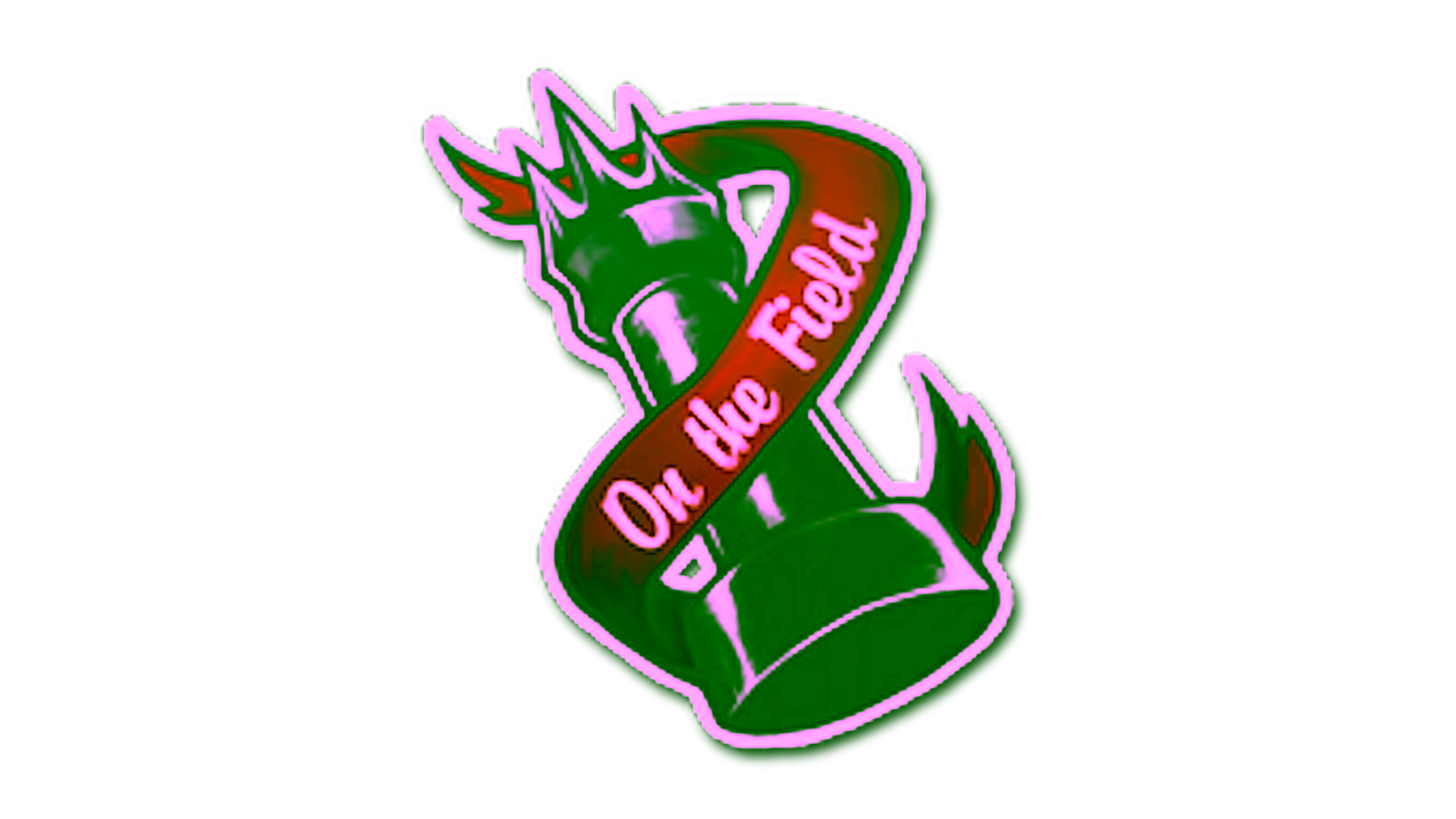 Display for Sticker | King on the Field