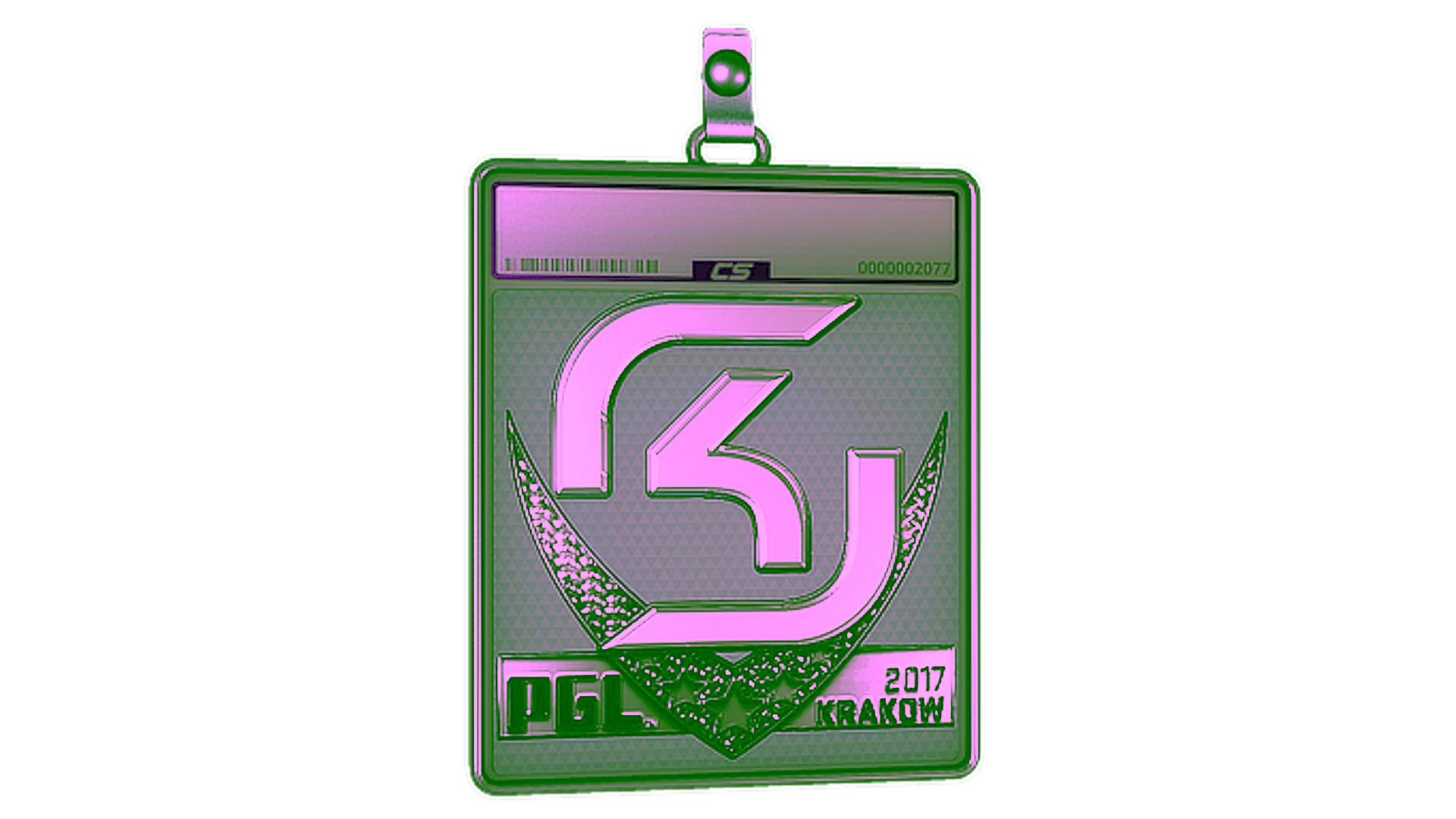 Display for Sticker Slab | SK Gaming (Foil) | Krakow 2017