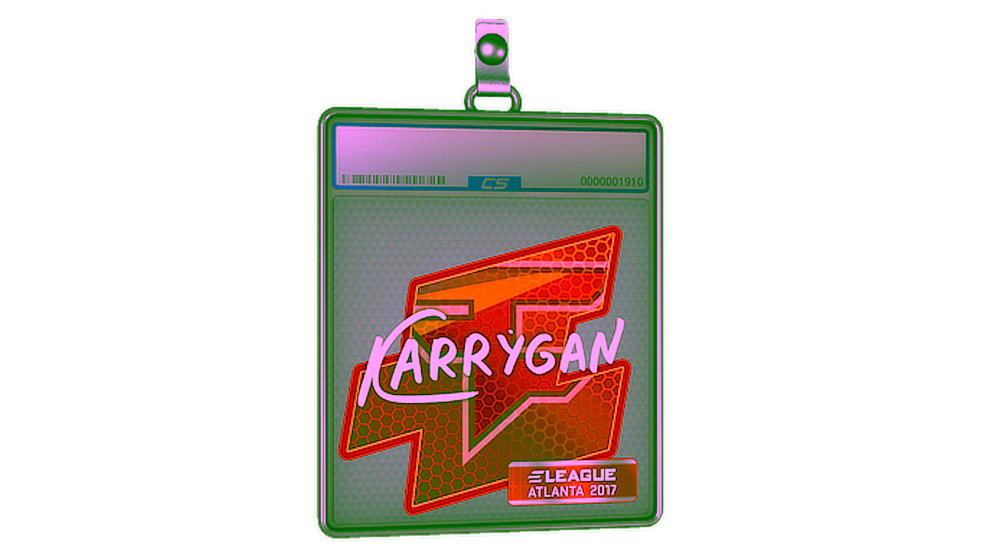 Display for Sticker Slab | karrigan | Atlanta 2017