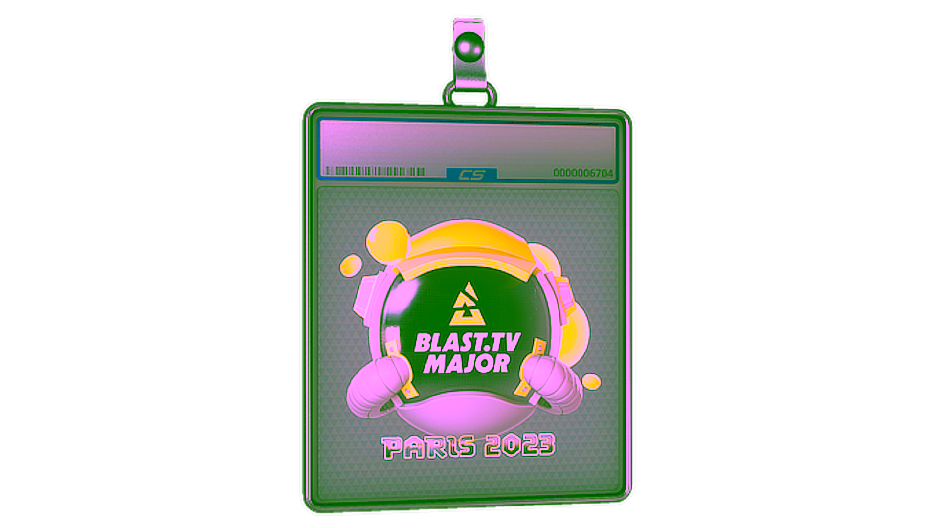 Display for Sticker Slab | BLAST.tv | Paris 2023