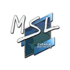 Sticker MSL Boston 2018