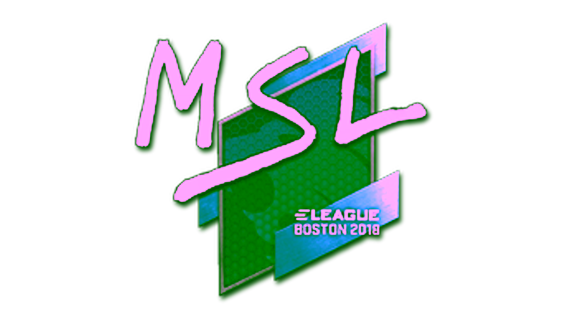Display for Sticker | MSL | Boston 2018
