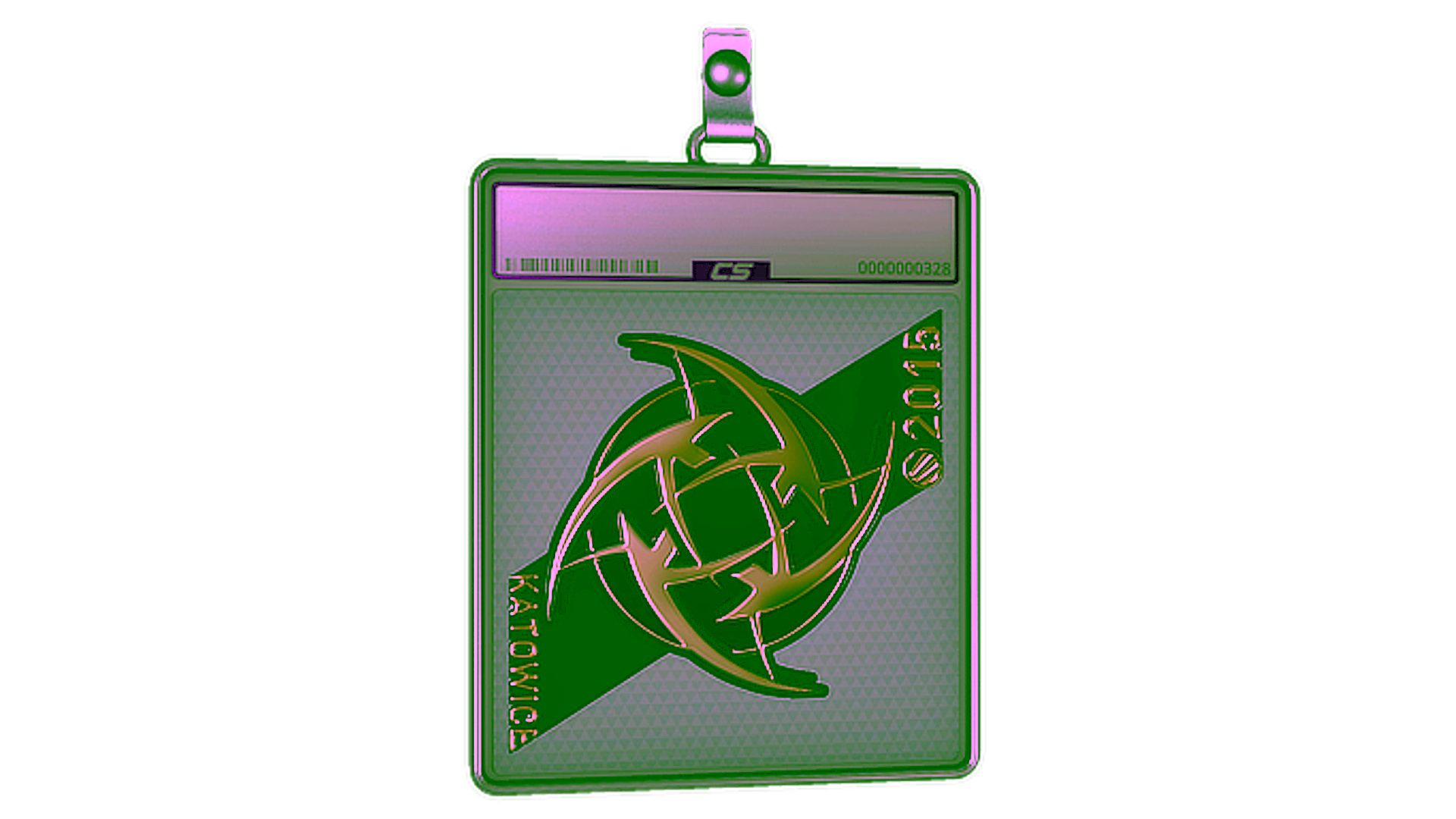 Display for Sticker Slab | Ninjas in Pyjamas (Foil) | Katowice 2015