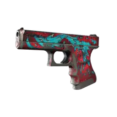 StatTrak™ Glock-18 | Water Elemental (Battle-Scarred) resmi