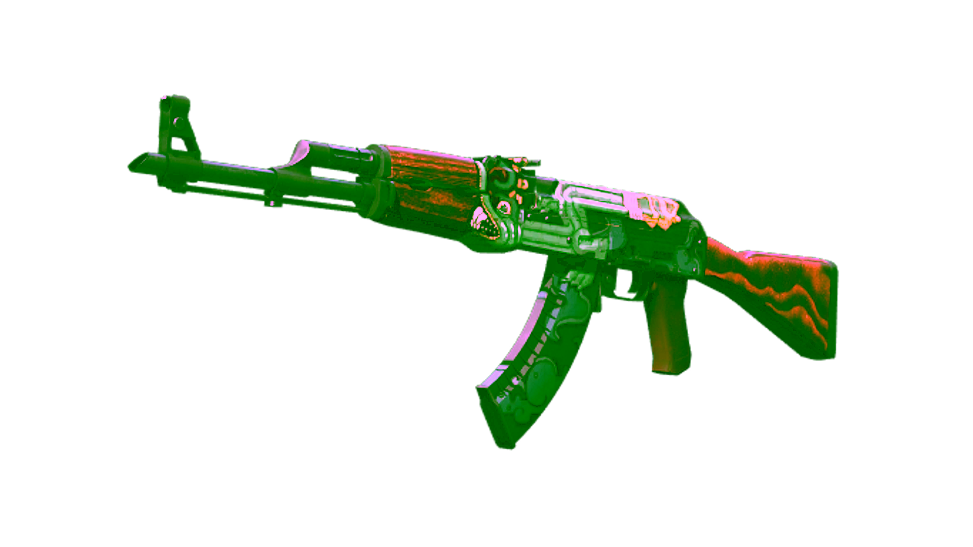 Display for StatTrak™ AK-47 | Fire Serpent (Factory New)