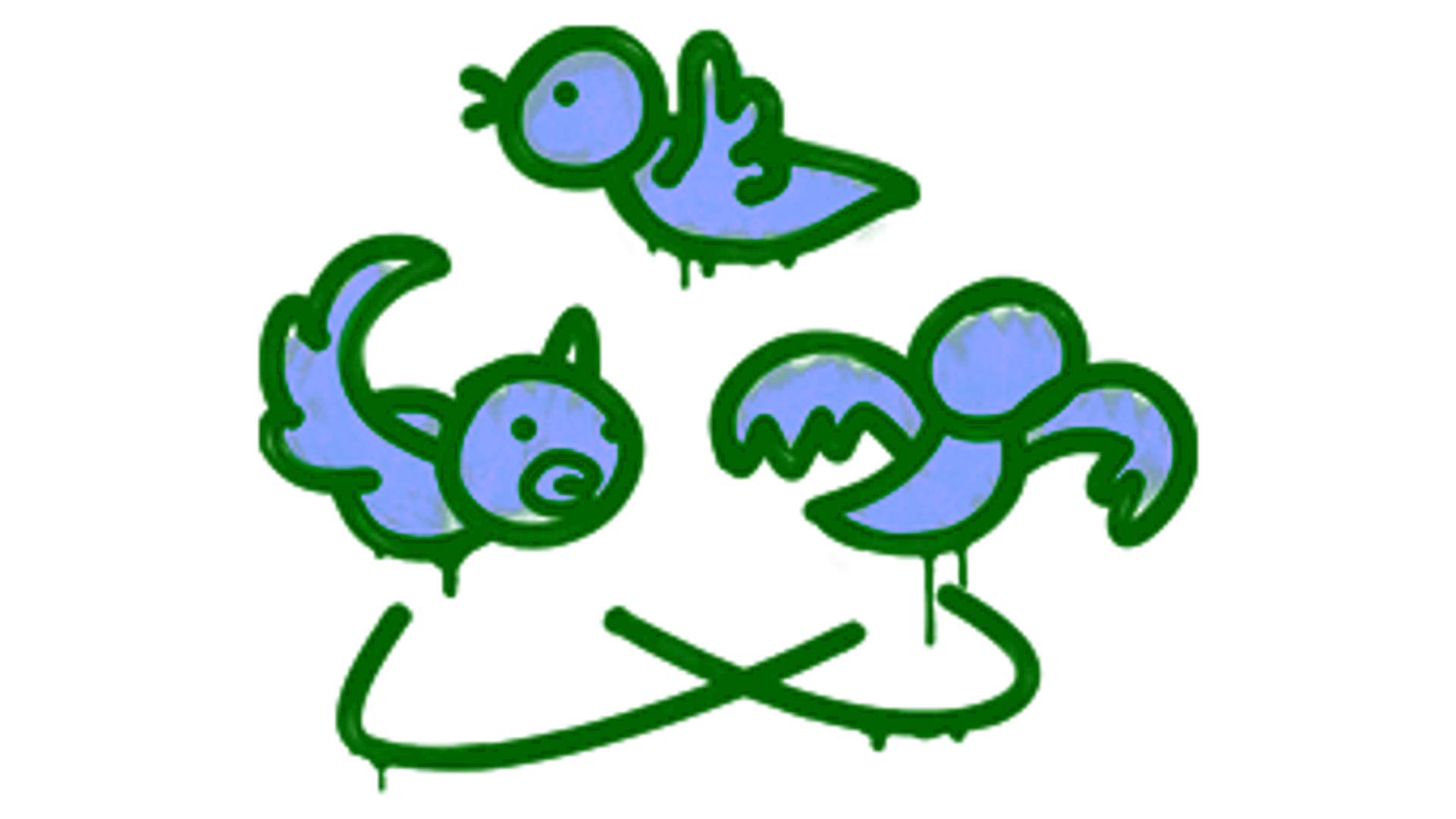 Wyświetl dla Sealed Graffiti | Dizzy (Wire Blue)