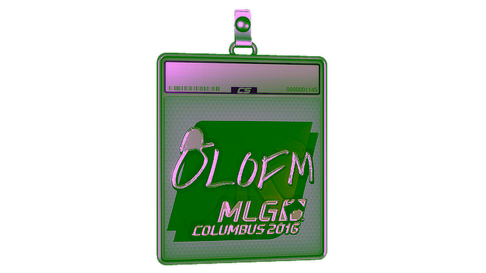 Anzeige für Sticker Slab | olofmeister (Foil) | MLG Columbus 2016