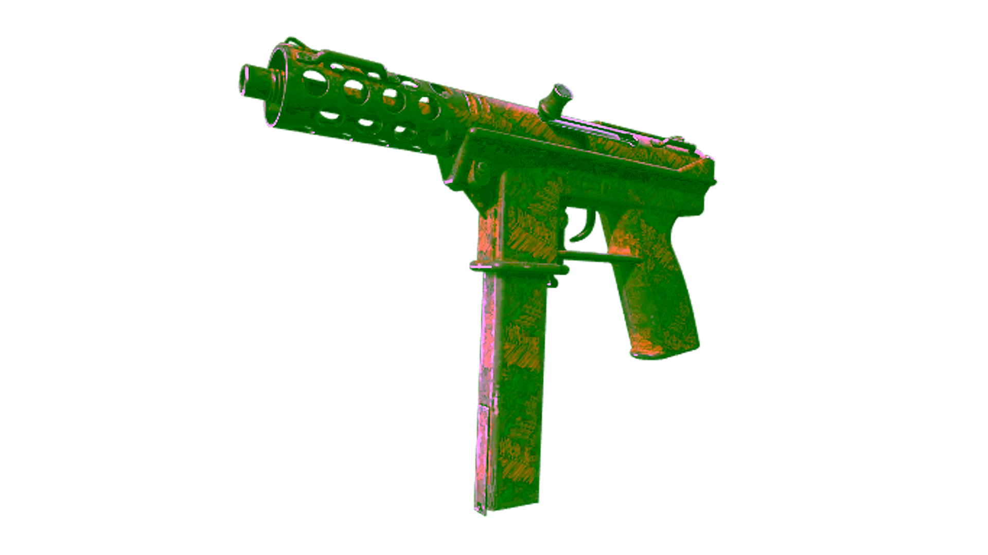 Display for Souvenir Tec-9 | Rust Leaf (Well-Worn)