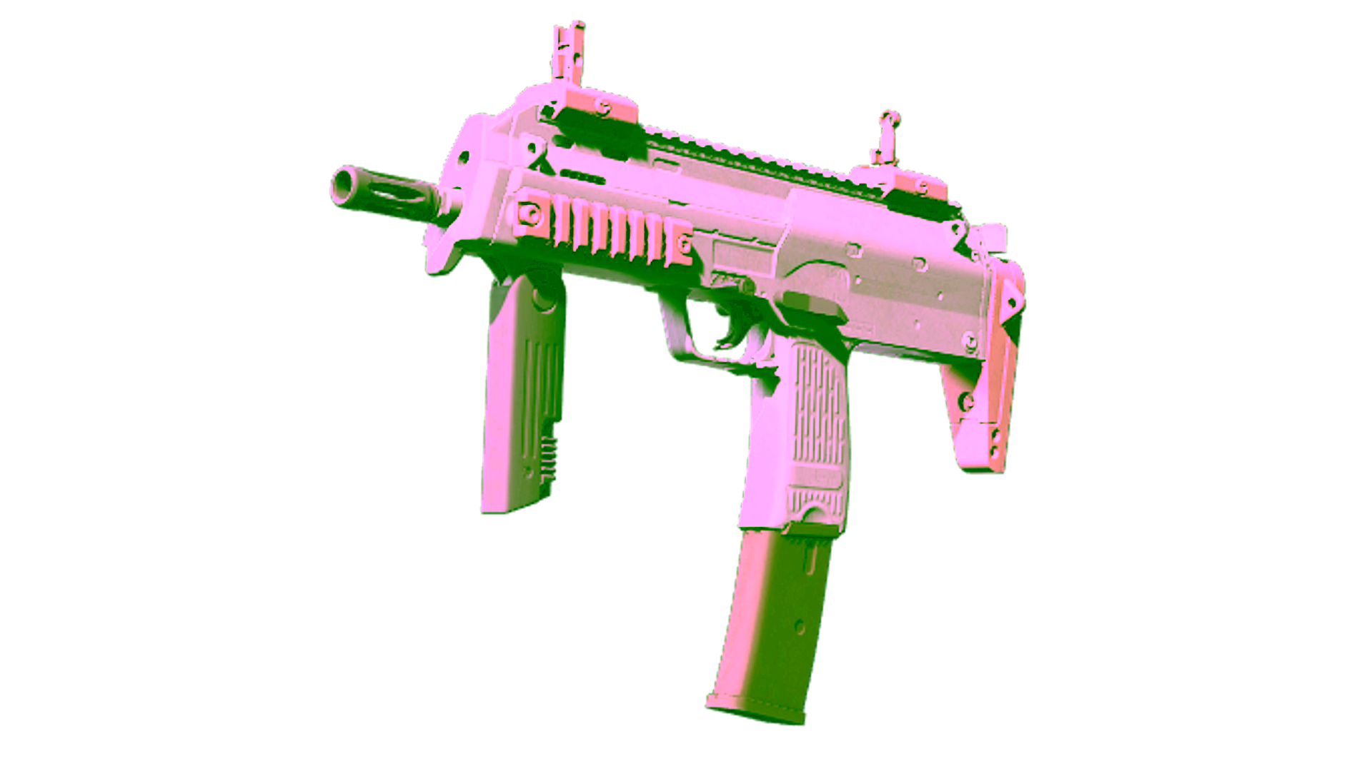 Display for Souvenir MP7 | Groundwater (Factory New)