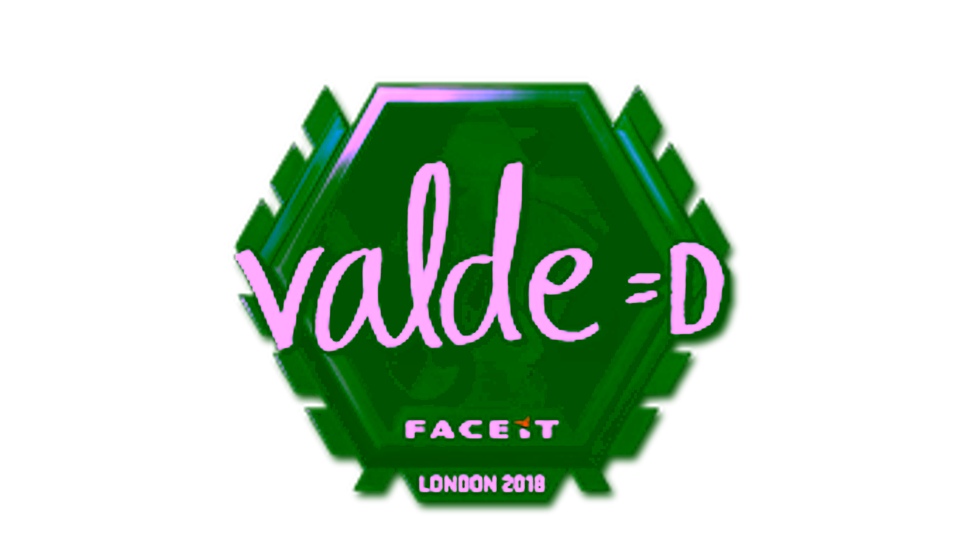 Visar för Sticker | v4lde (Foil) | London 2018