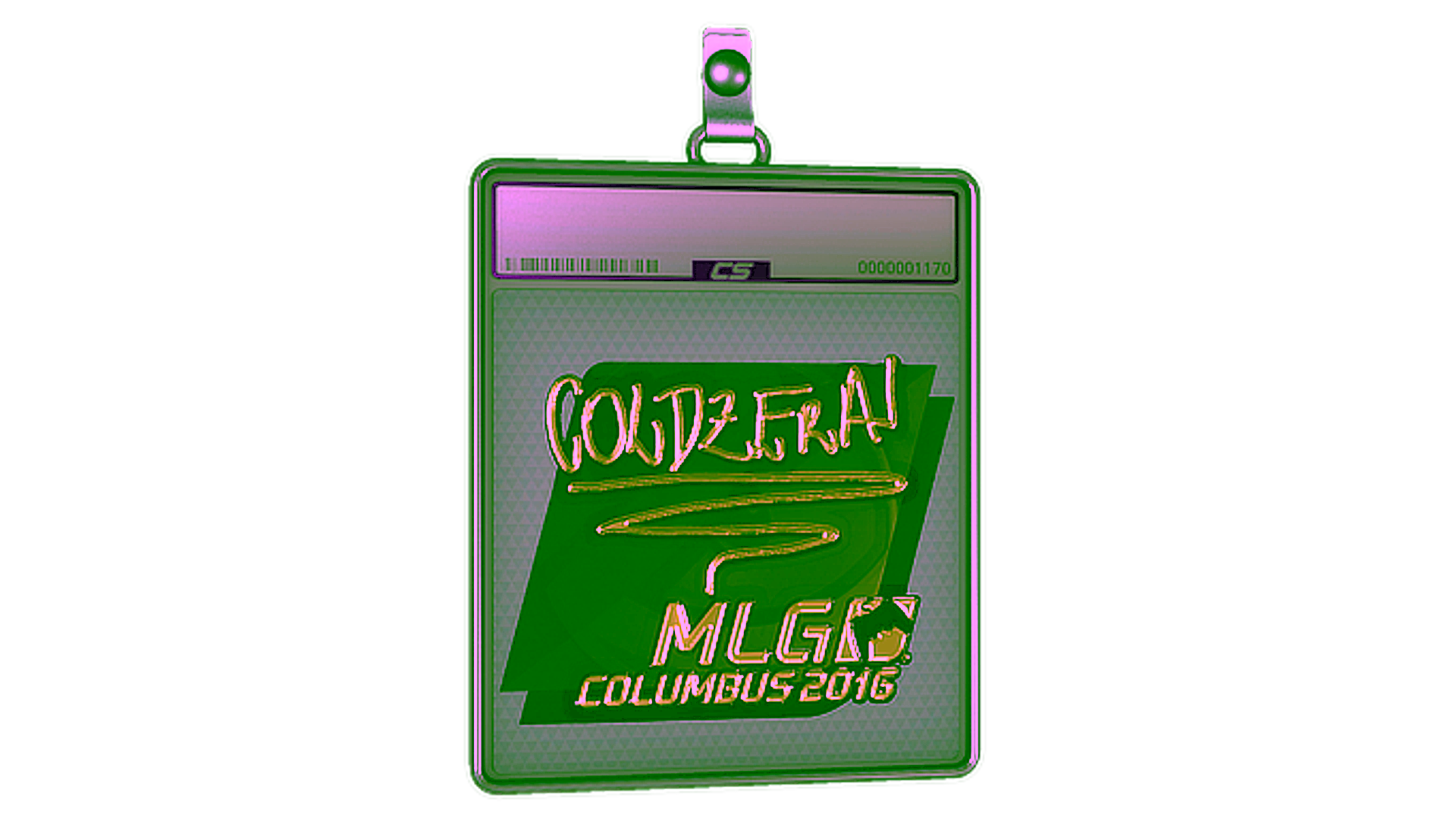 Visar för Sticker Slab | coldzera (Gold) | MLG Columbus 2016