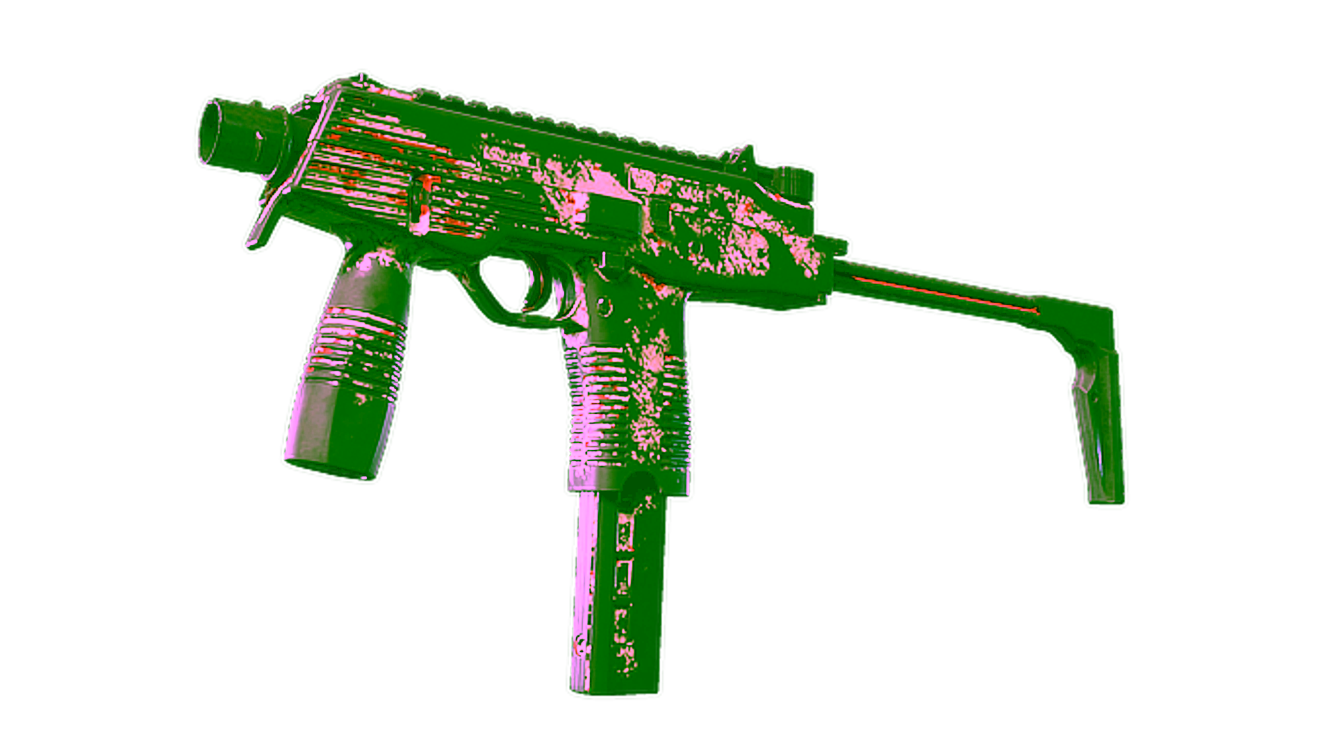 Display for Souvenir MP9 | Shredded (Battle-Scarred)