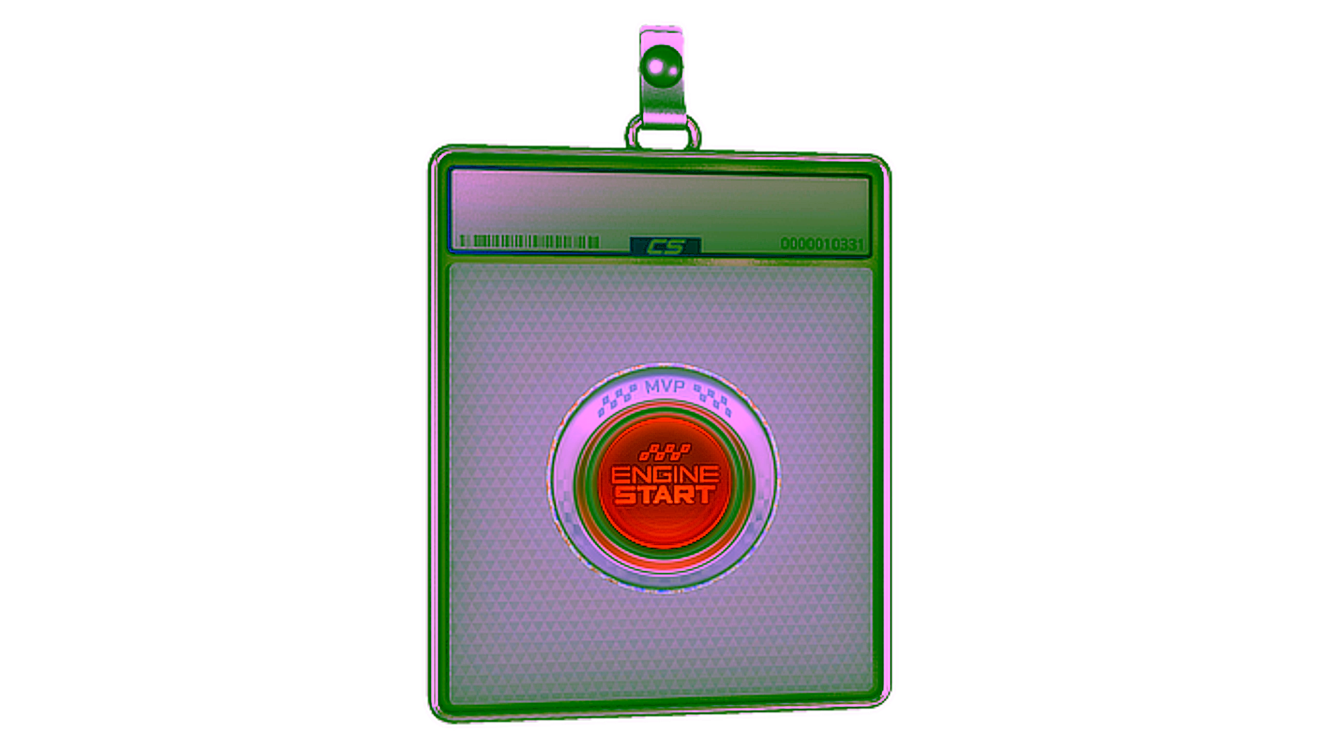 Display for Sticker Slab | Engine Start (Holo)