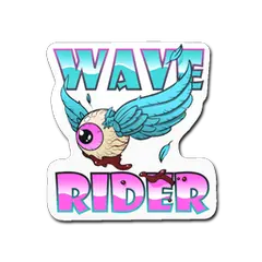 Sticker Miami Wave Rider
