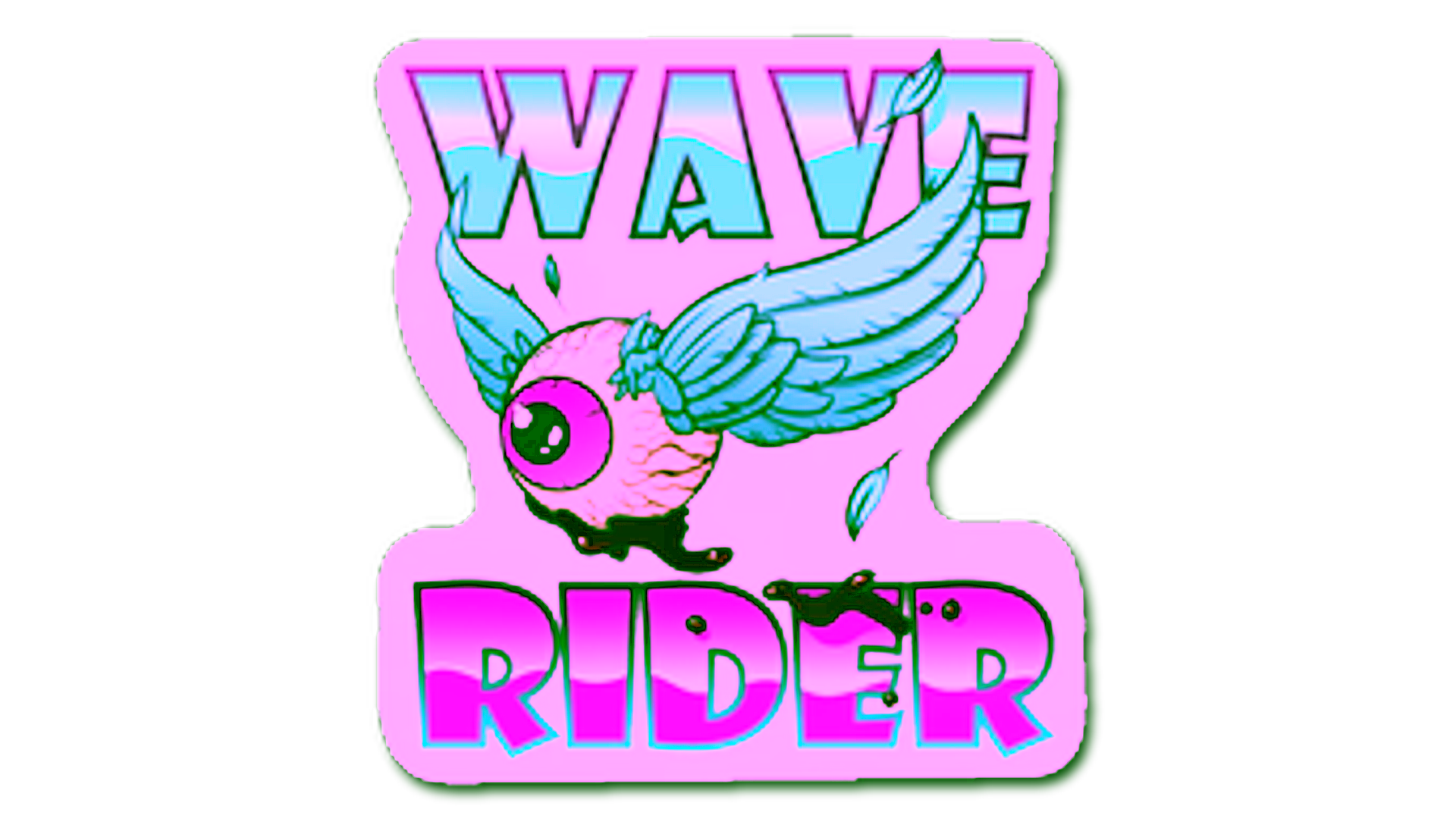 Rodyti Sticker | Miami Wave Rider